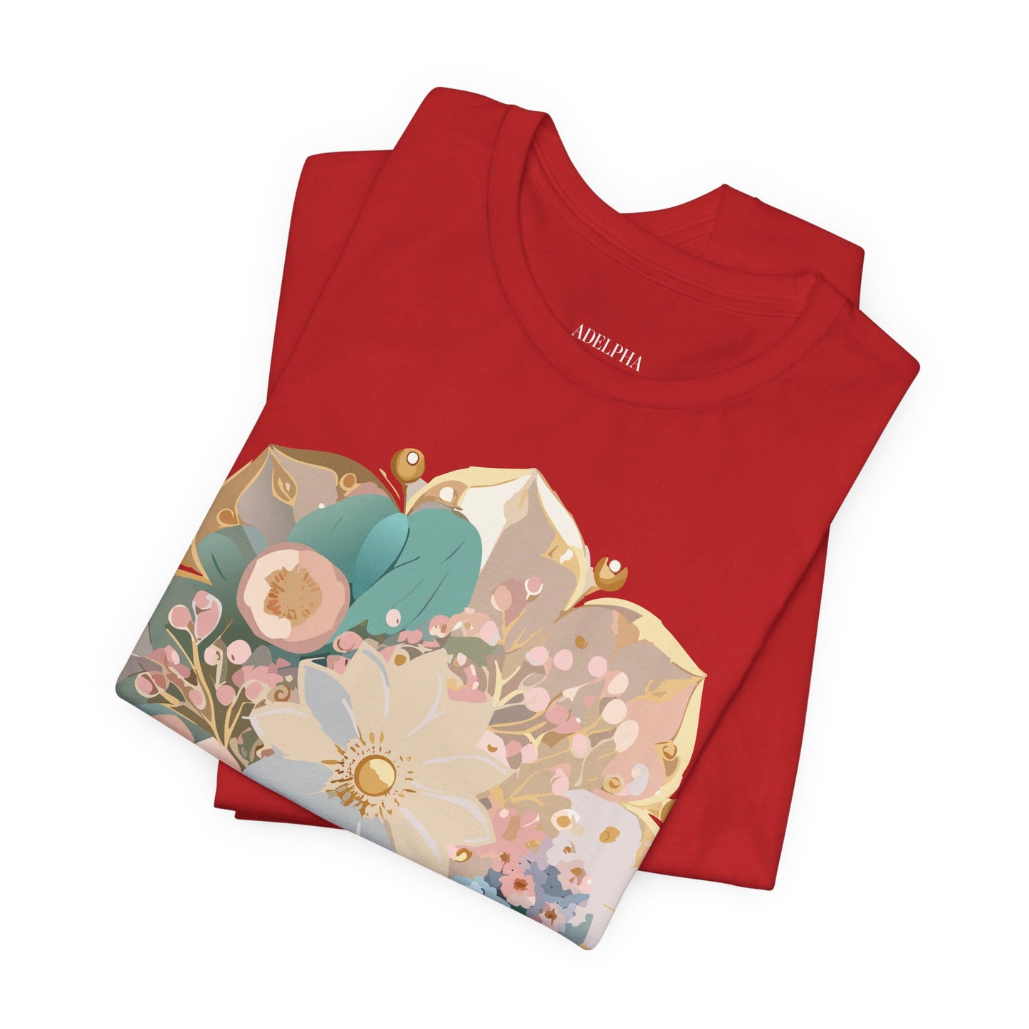 Natural Cotton Tee Shirt - Medallion Collection Printify