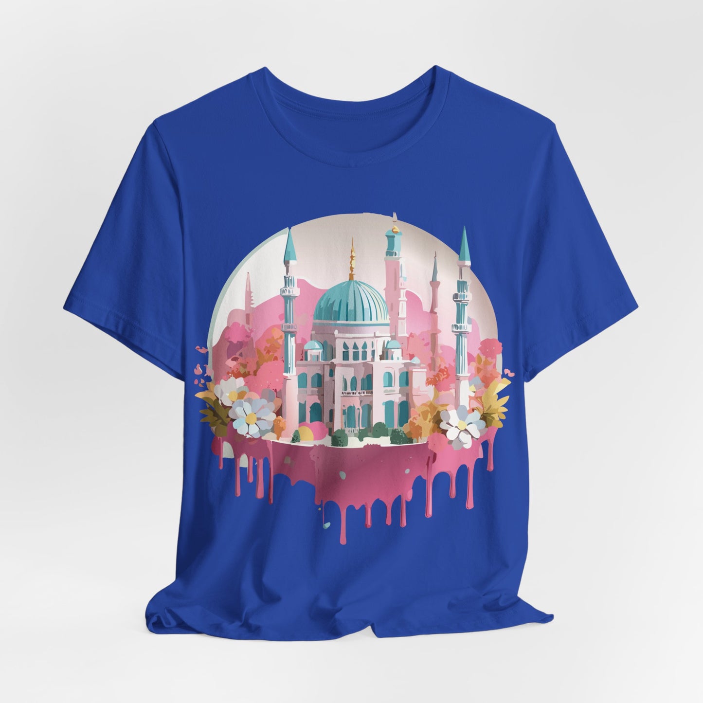 Natural Cotton Tee Shirt - Istanbul, Turkey Printify