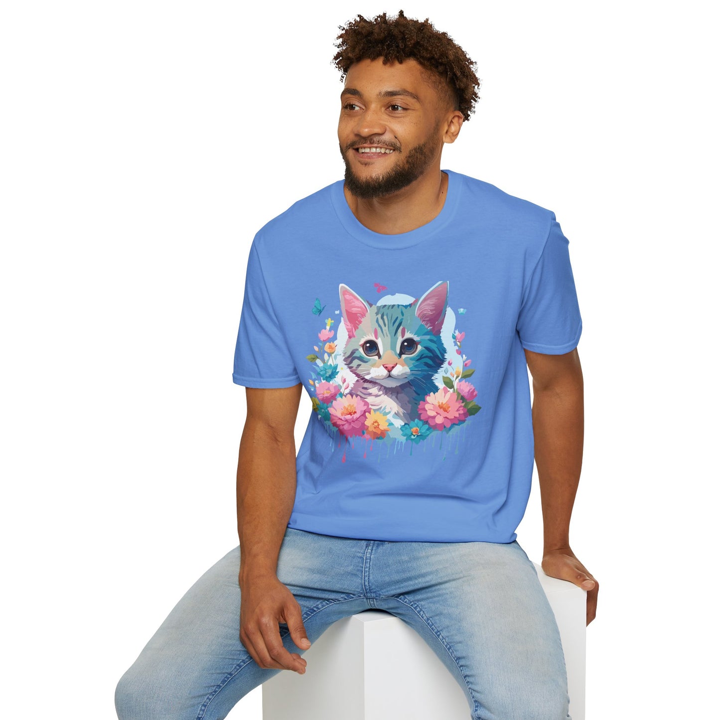 Cat Shirt, Shirt with Cat, Cats Tee, Kitten Tee