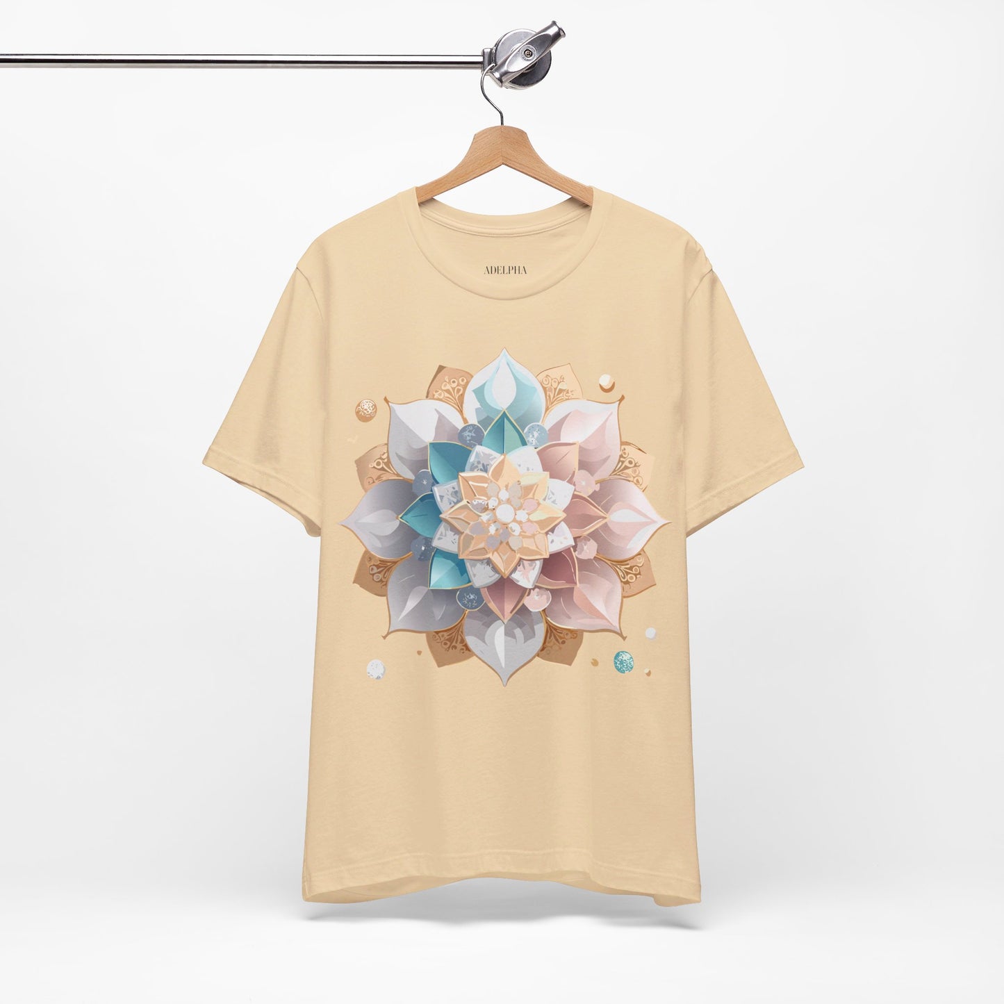 Natural Cotton Tee Shirt - Medallion Collection Printify