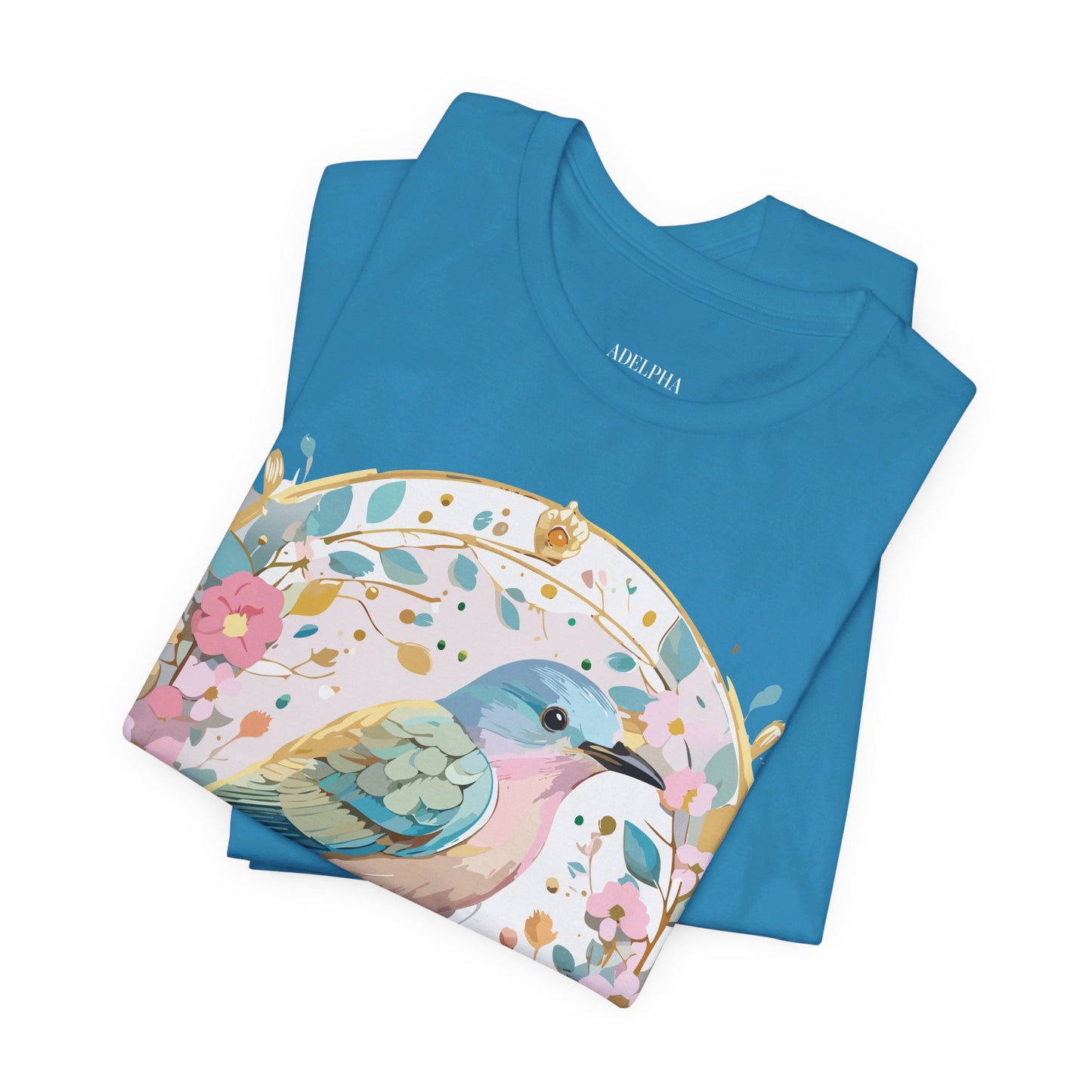 Natural Cotton Tee Shirt - Medallion Collection Printify