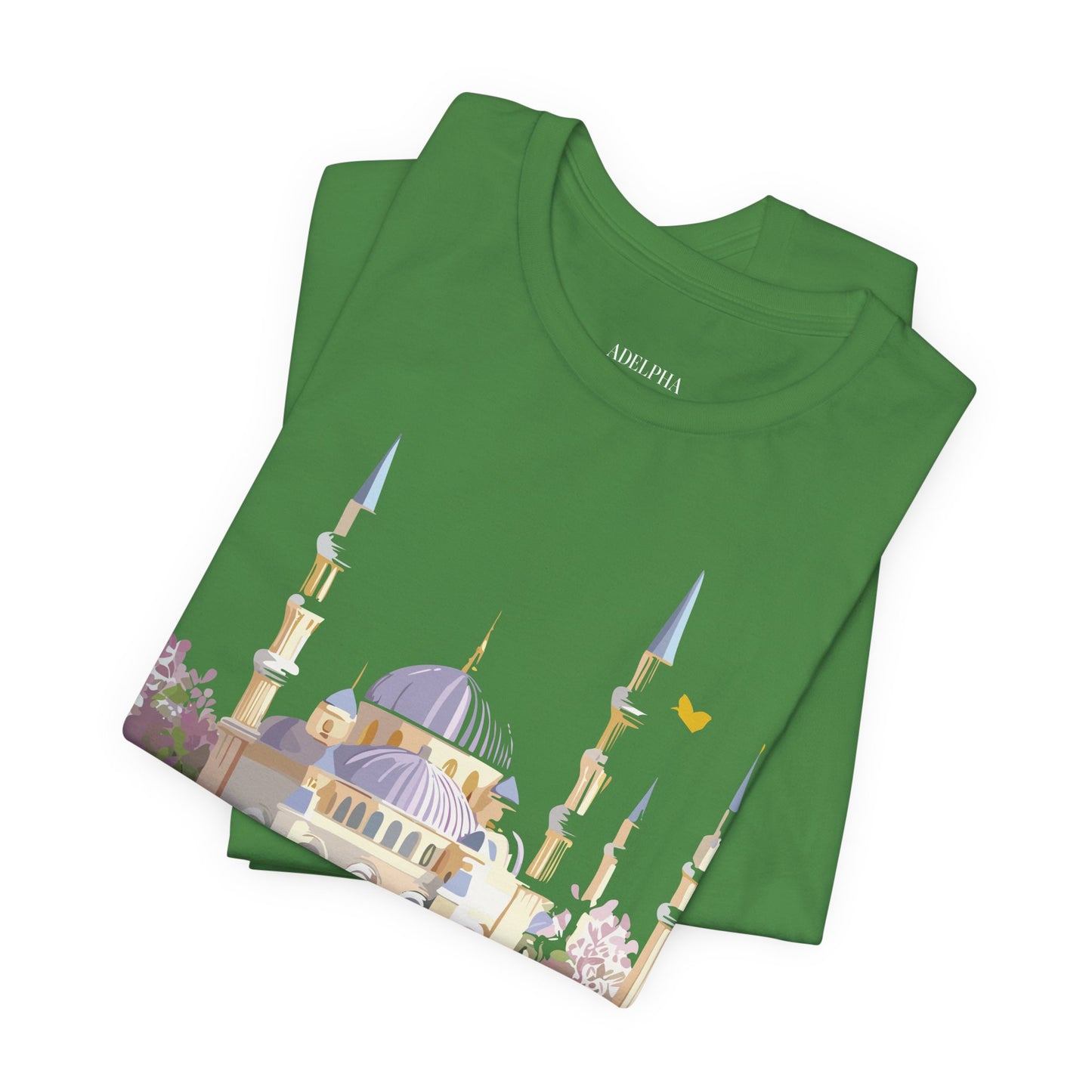 Natural Cotton Tee Shirt - Istanbul, Turkey Printify