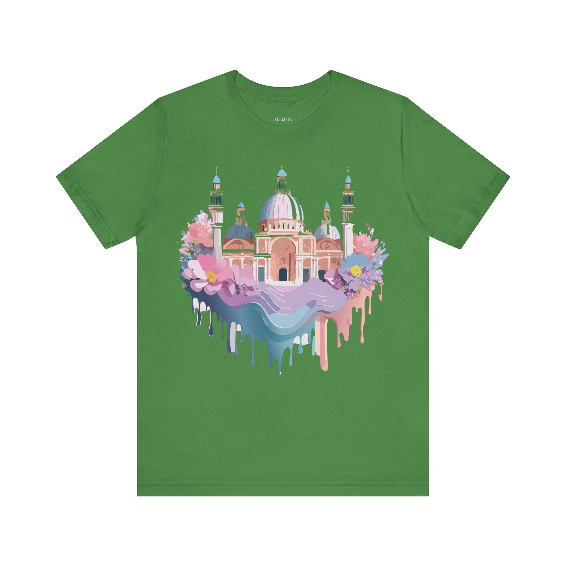 Natural Cotton Tee Shirt - Beautiful Places Collection - Venice Printify