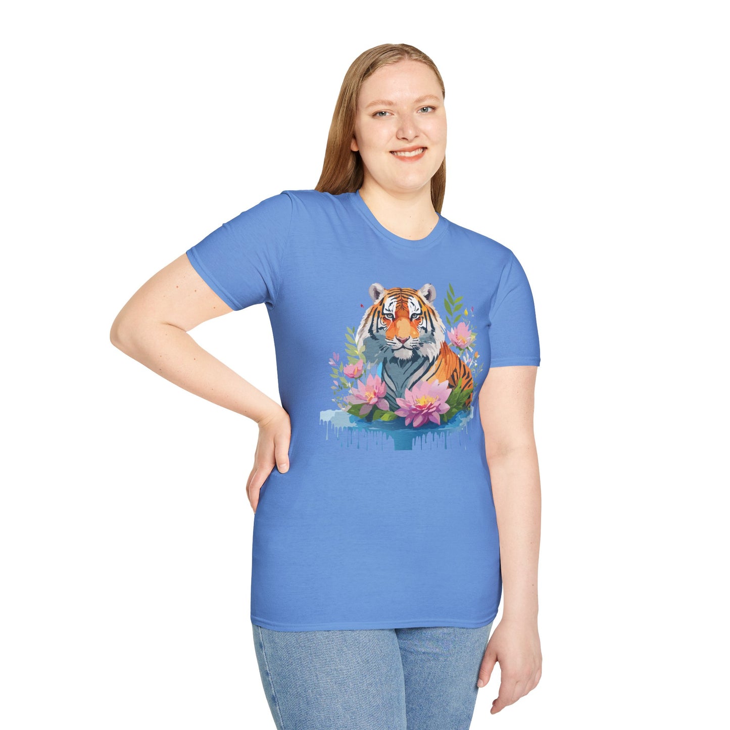 Tiger Shirt, Shirt with Tiger, Animal Tee, Shirt with Animals
