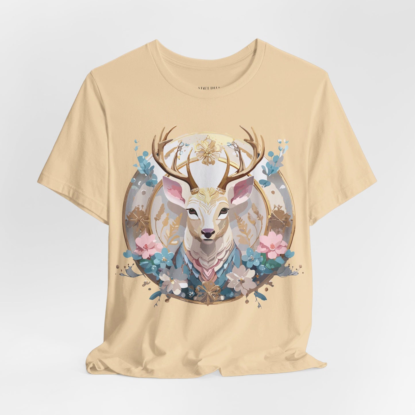 Natural Cotton Tee Shirt - Medallion Collection Printify