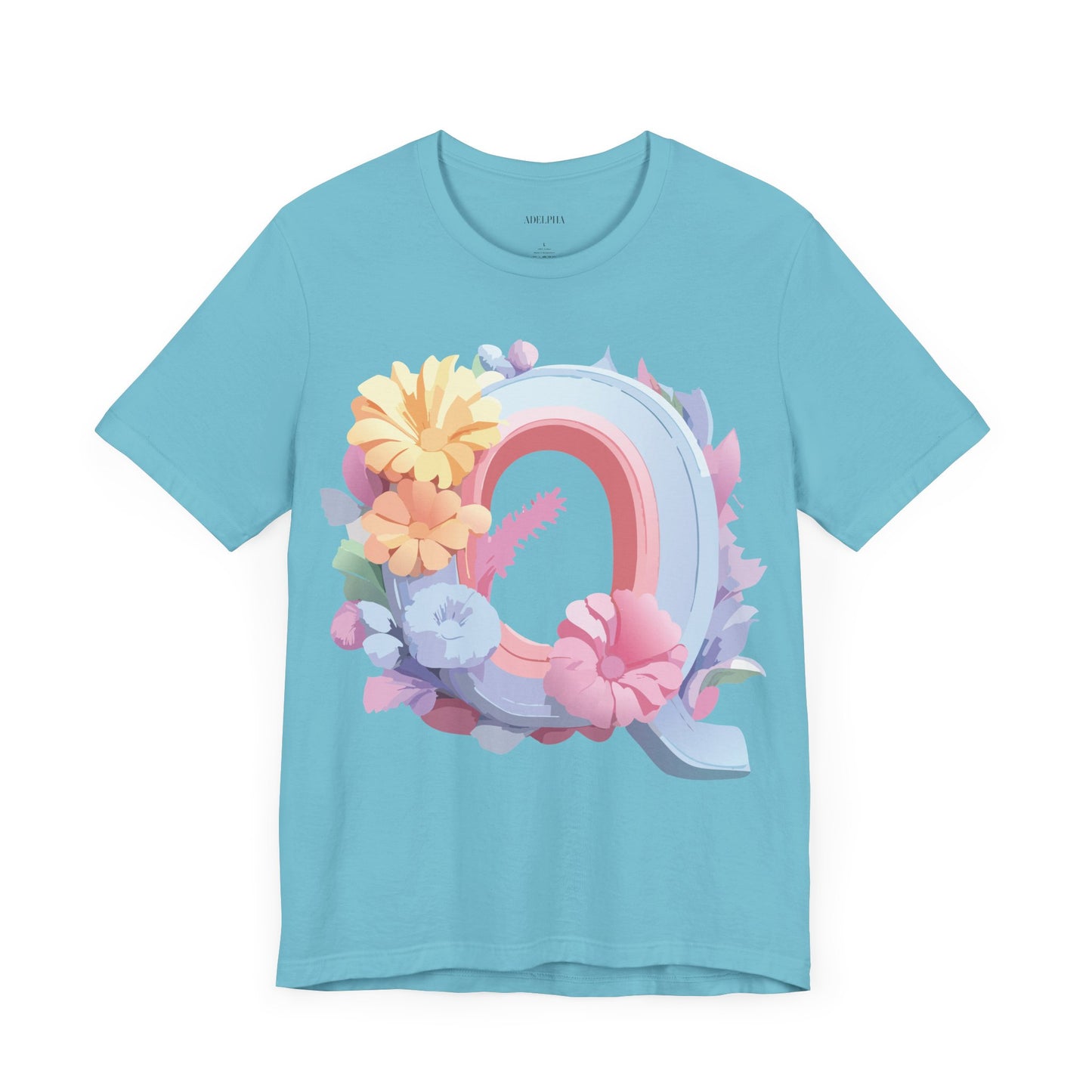 Letter Shirt, Letter Q Shirt - ADELPHA