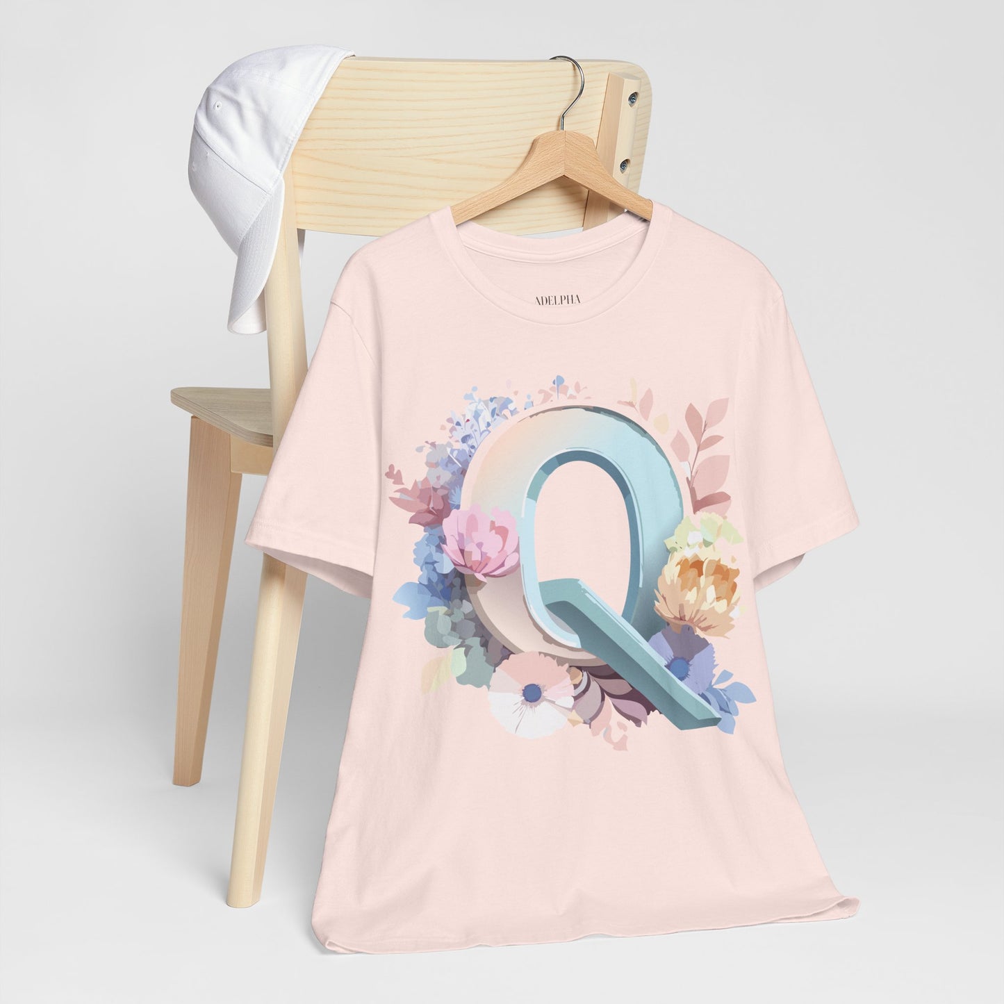 Letter Shirt, Letter Q Shirt - ADELPHA
