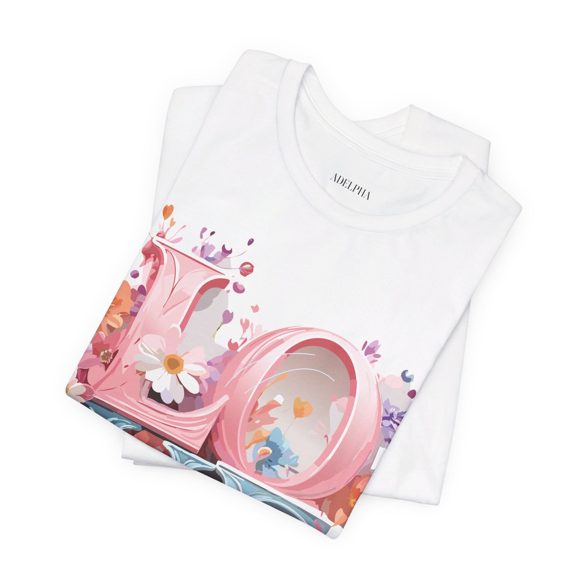 Natural Cotton Tee Shirt - Love story Collection Printify