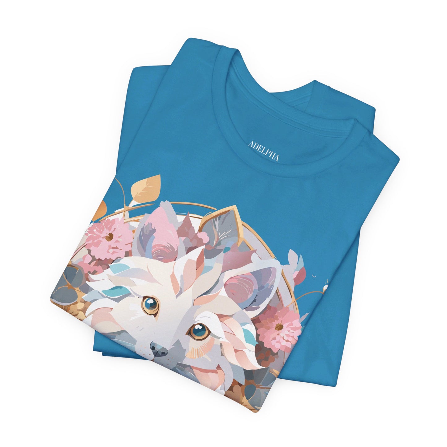 Natural Cotton Tee Shirt - Medallion Collection Printify
