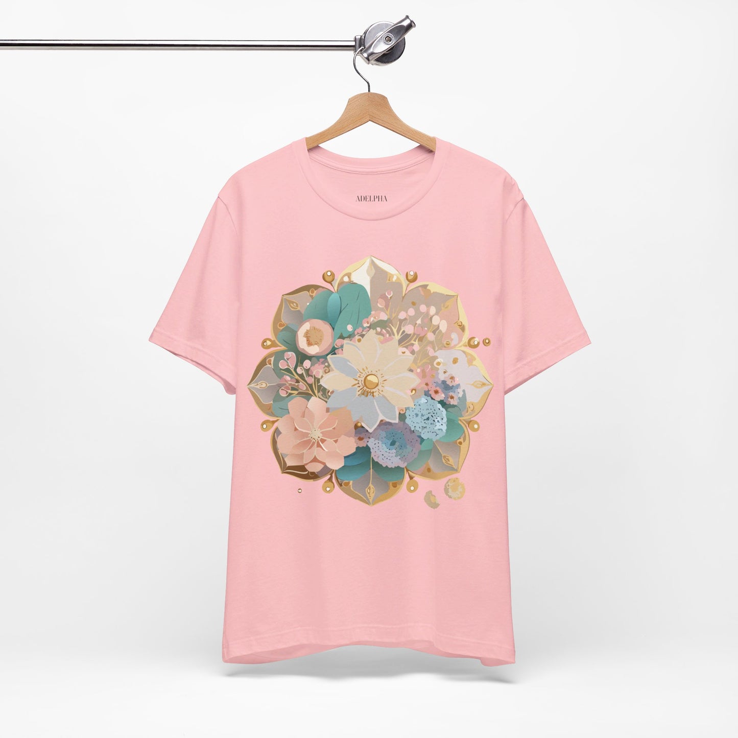 Natural Cotton Tee Shirt - Medallion Collection Printify