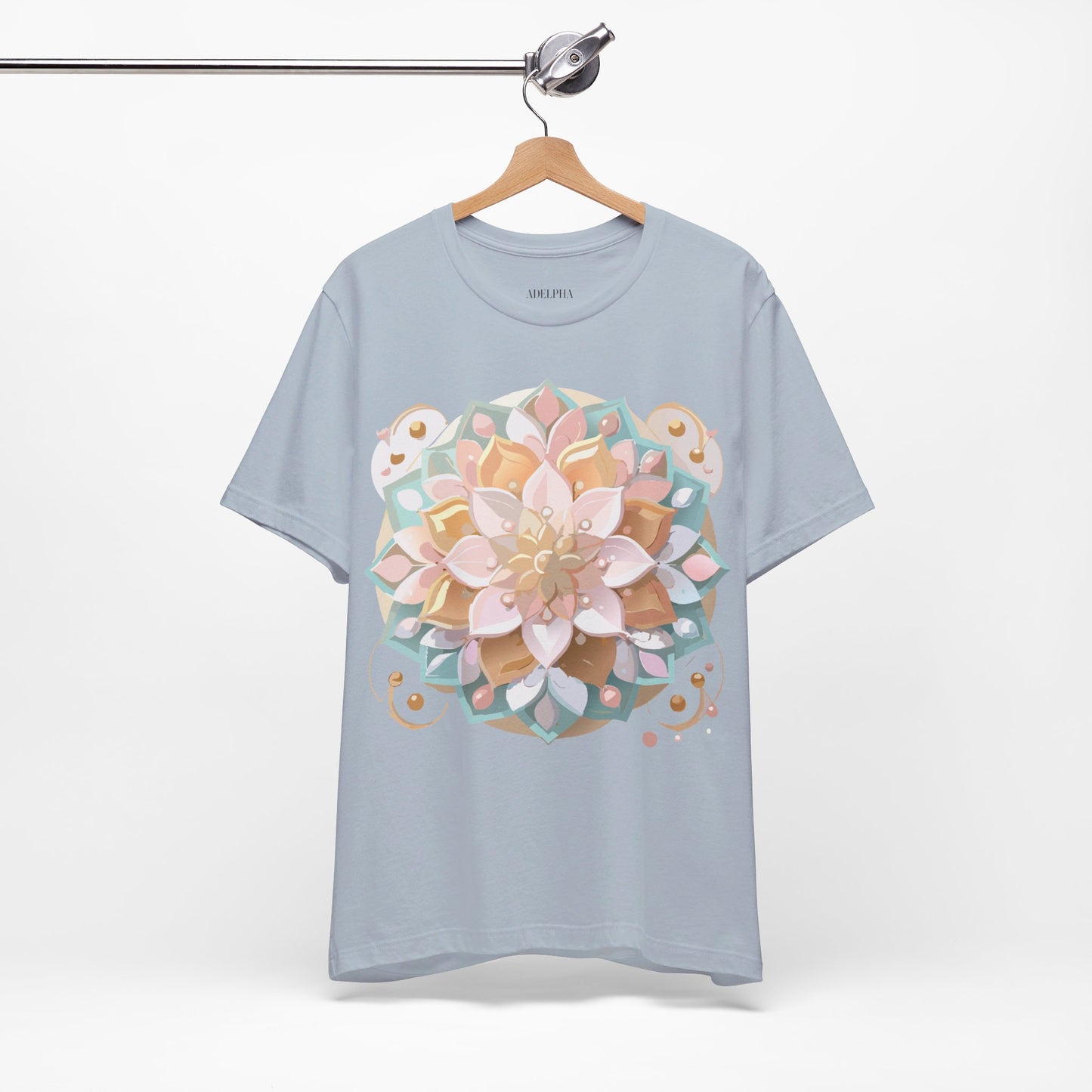 Natural Cotton Tee Shirt - Medallion Collection Printify