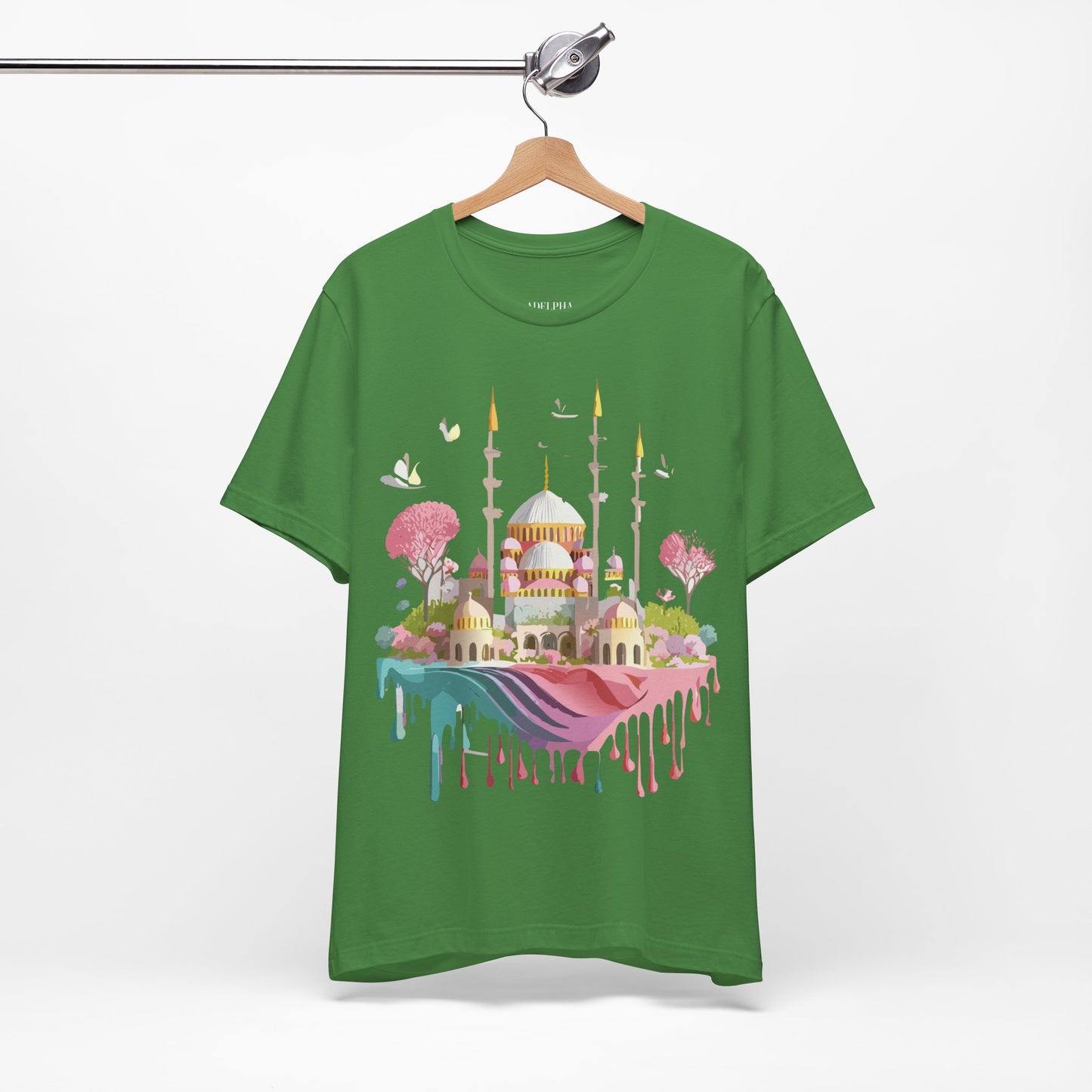 Natural Cotton Tee Shirt - Istanbul, Turkey Printify