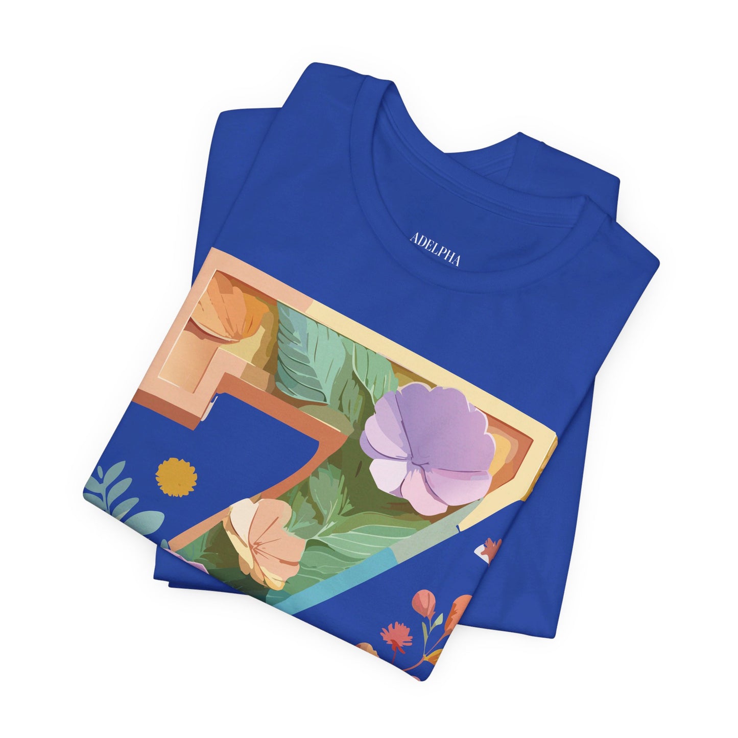 Natural Cotton Tee Shirt - Letters Collection - Z Printify