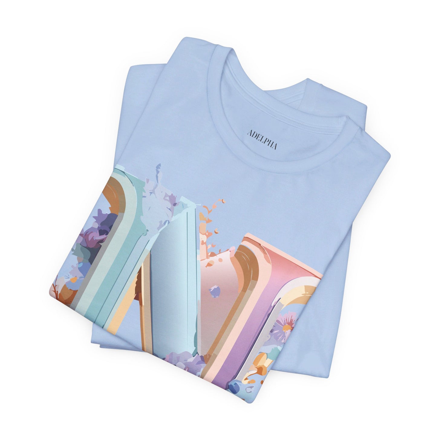 Natural Cotton Tee Shirt - Letters Collection - N Printify