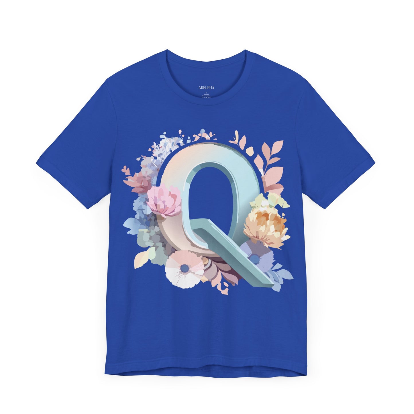 Letter Shirt, Letter Q Shirt - ADELPHA