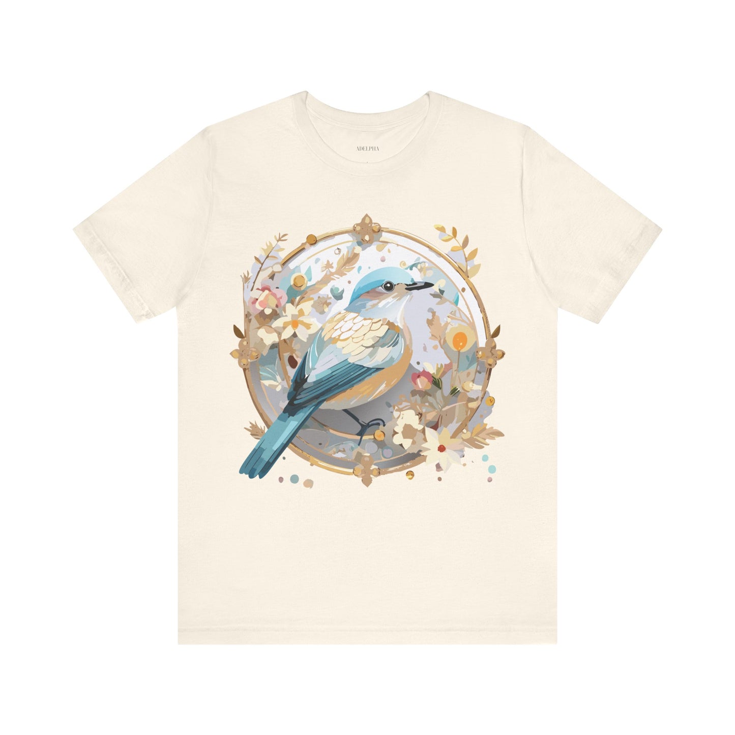Natural Cotton Tee Shirt - Medallion Collection Printify
