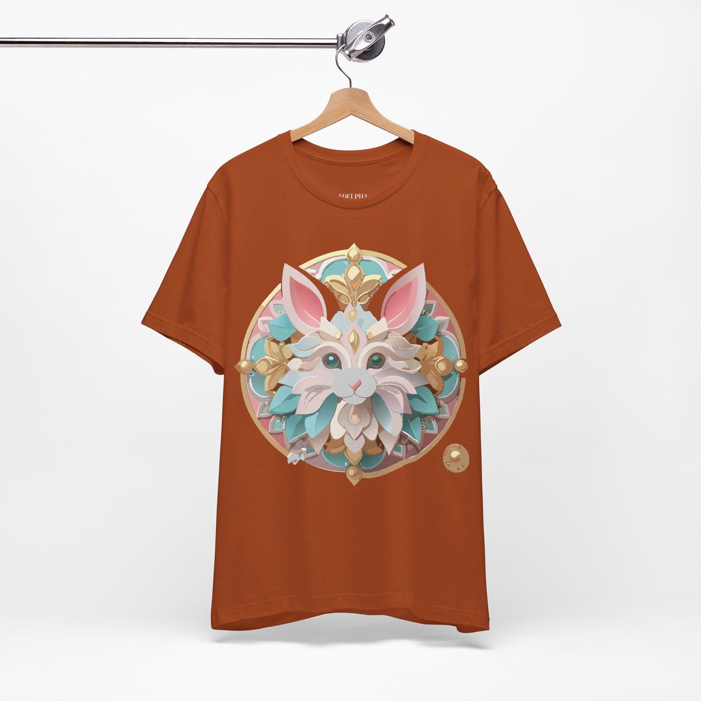 Natural Cotton Tee Shirt - Medallion Collection Printify