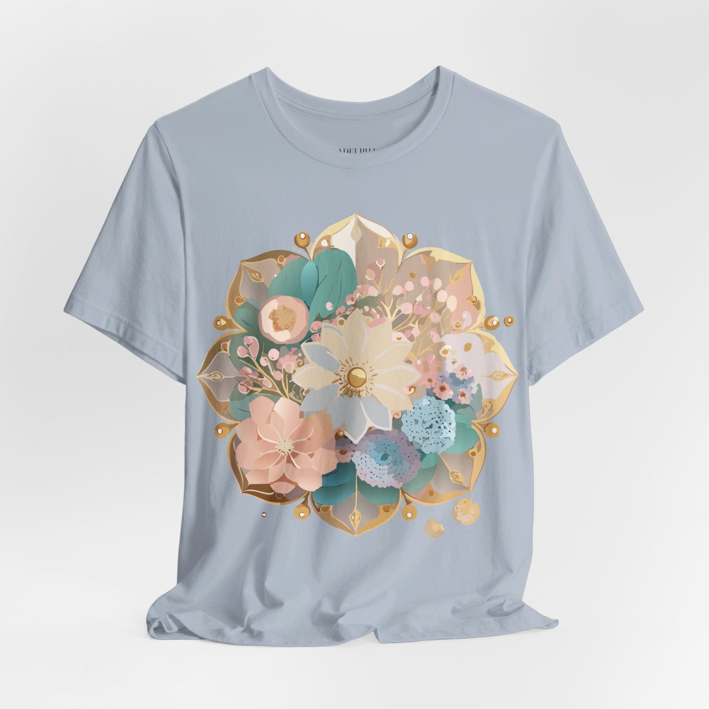 Natural Cotton Tee Shirt - Medallion Collection Printify