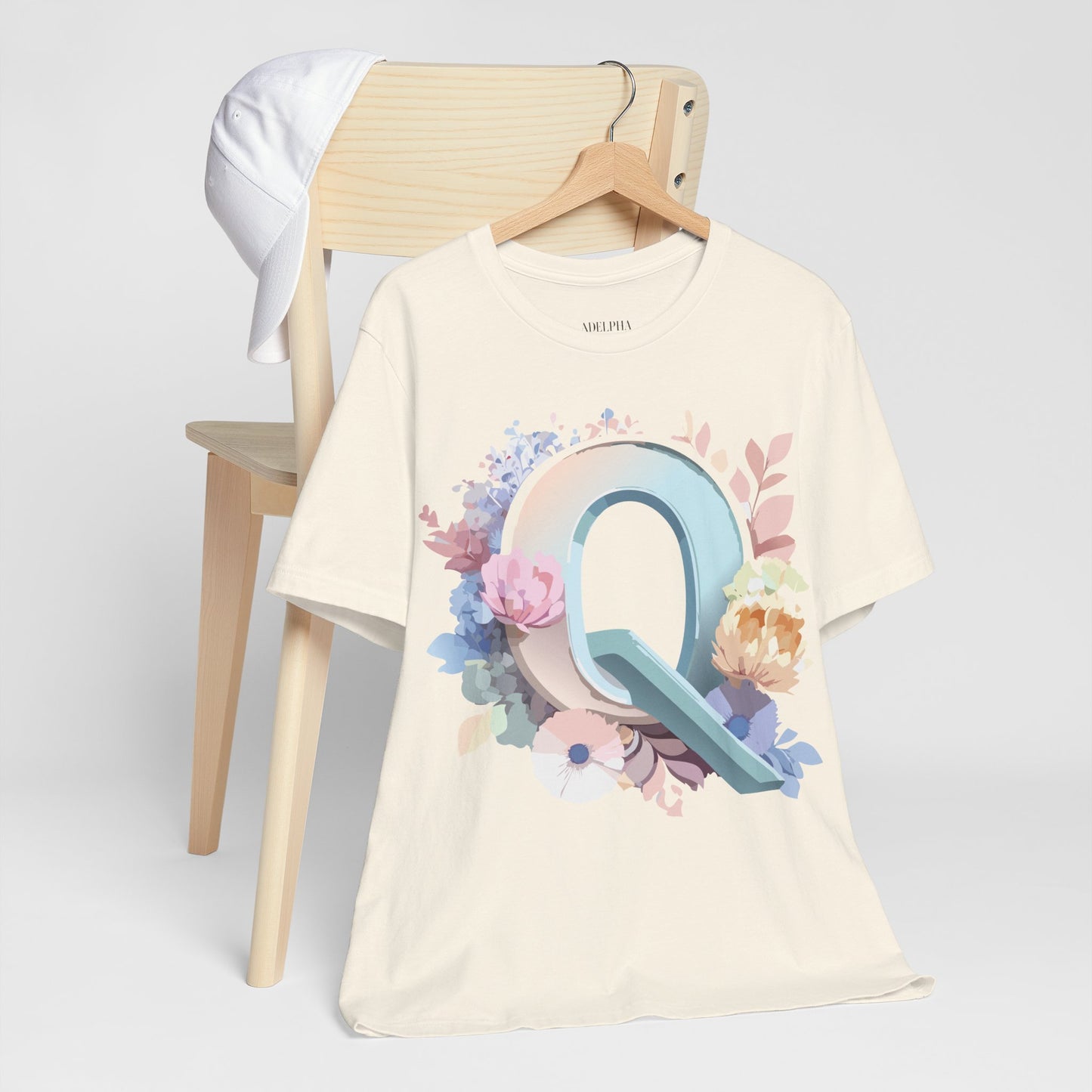 Letter Shirt, Letter Q Shirt - ADELPHA