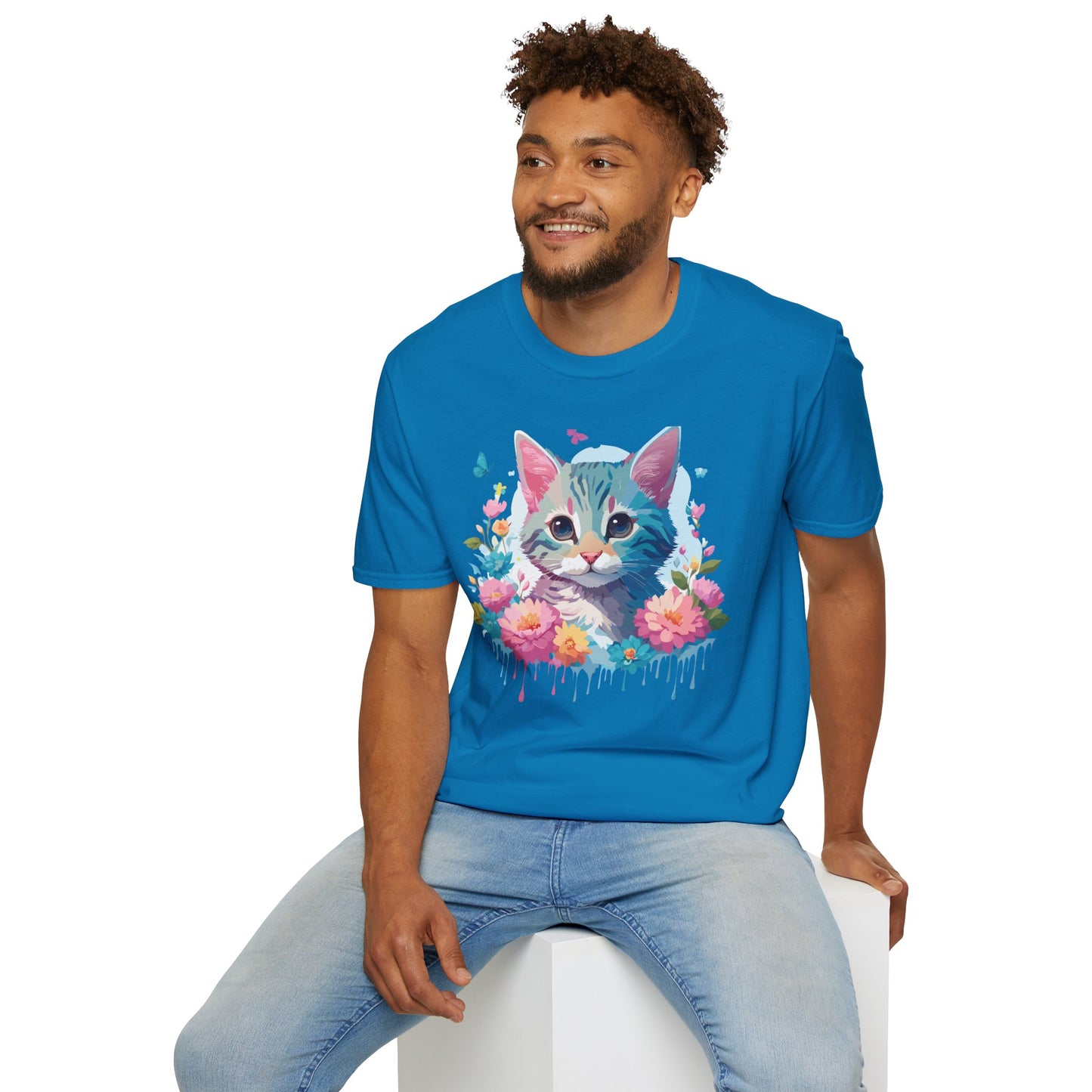 Cat Shirt, Shirt with Cat, Cats Tee, Kitten Tee
