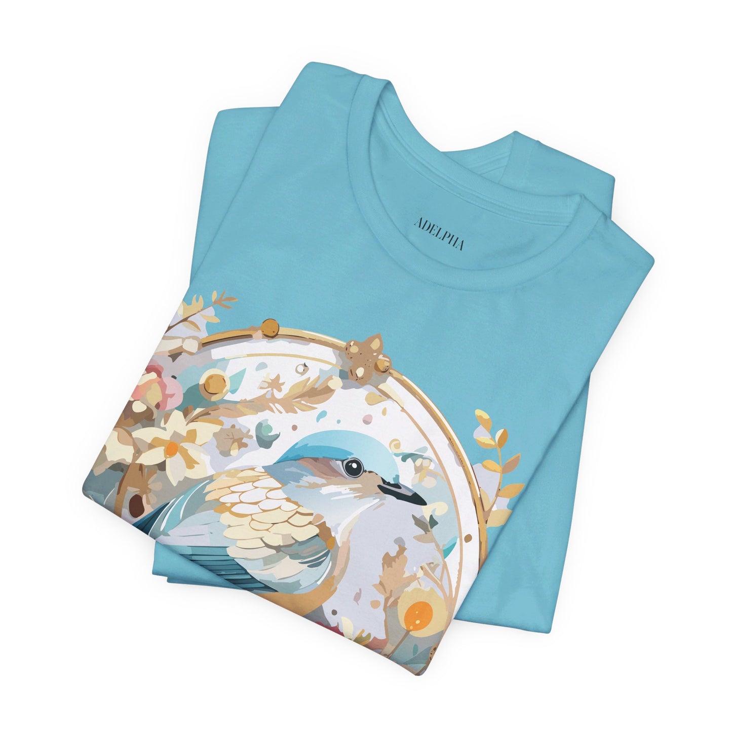 Natural Cotton Tee Shirt - Medallion Collection Printify