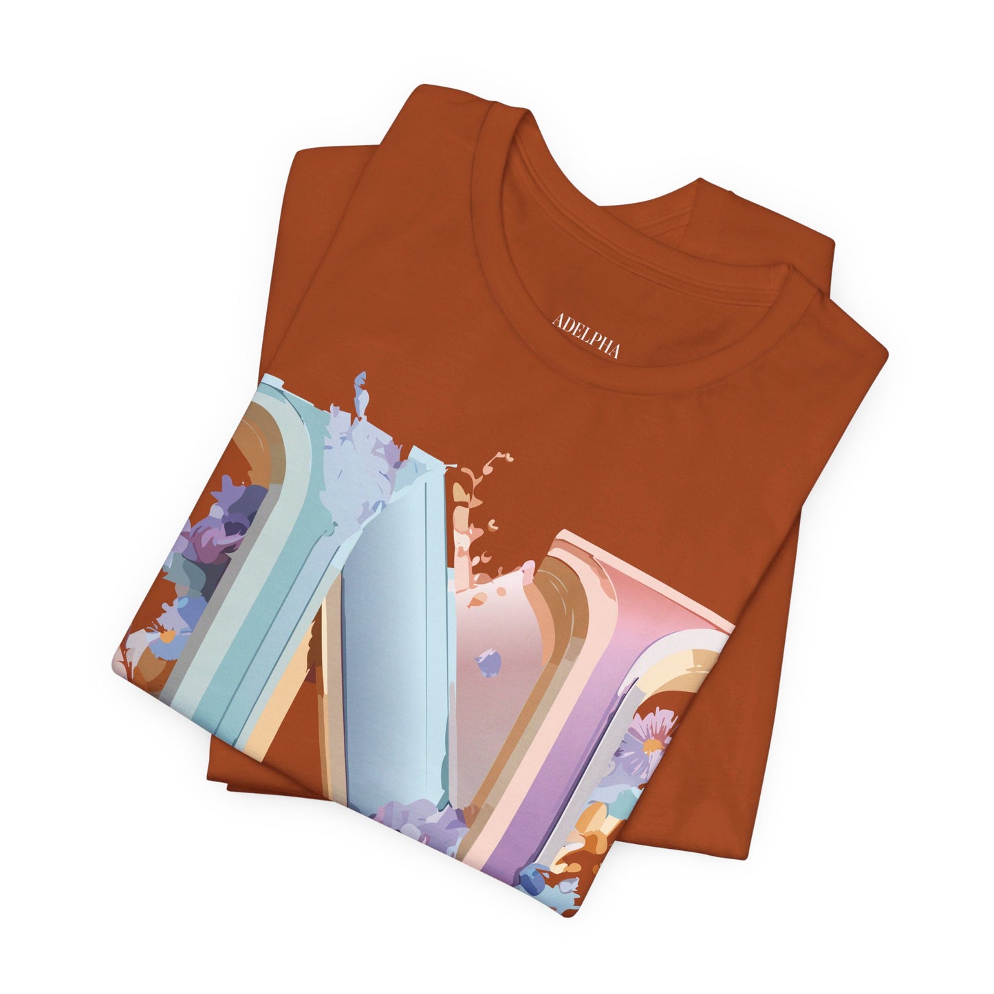 Natural Cotton Tee Shirt - Letters Collection - N Printify