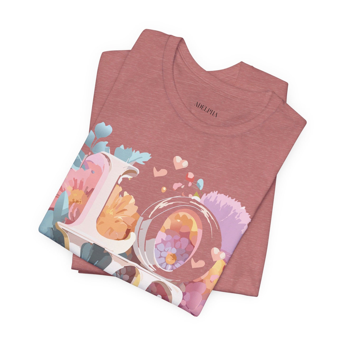 Natural Cotton Tee Shirt - Love story Collection Printify