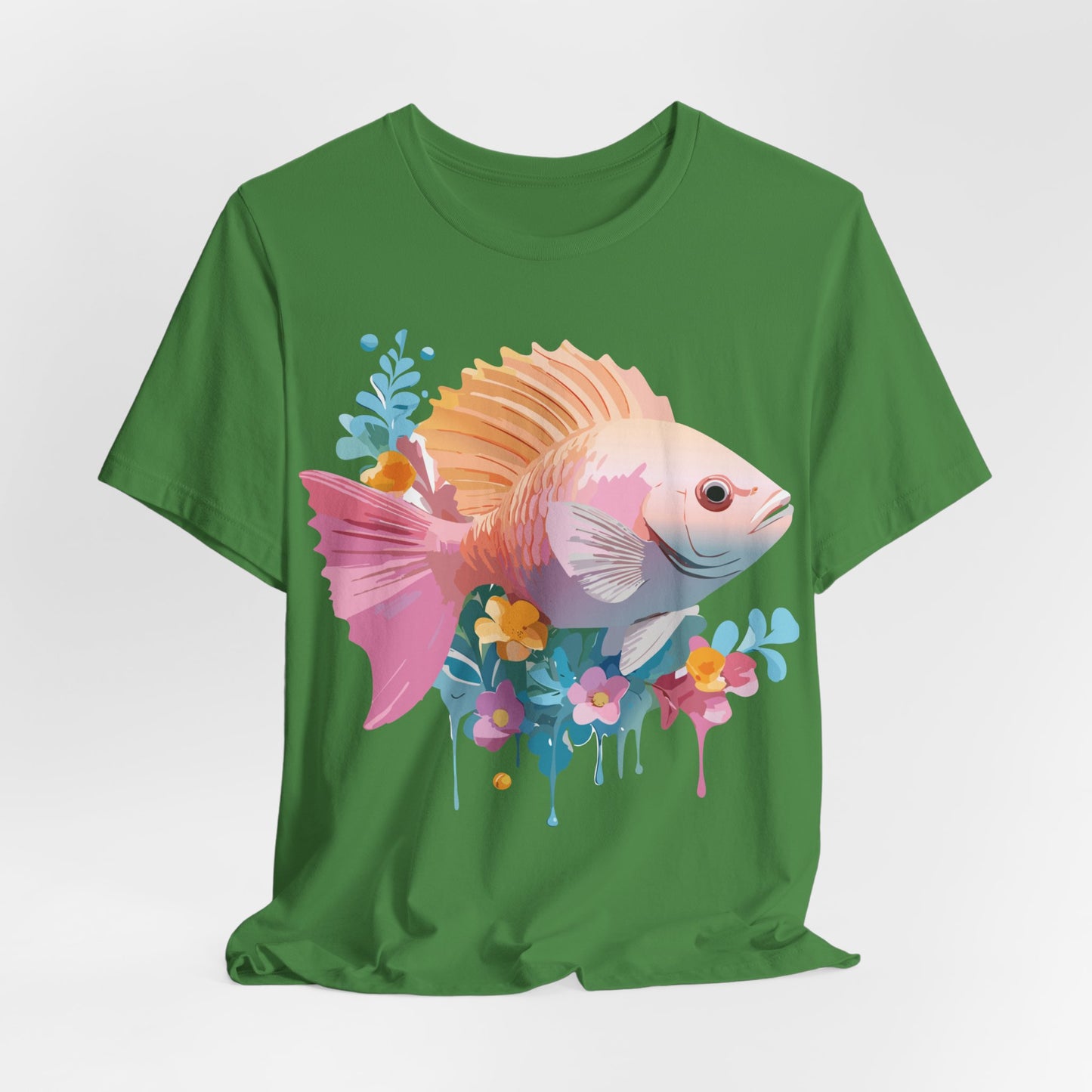 Shirt with Animals | Fish Printify