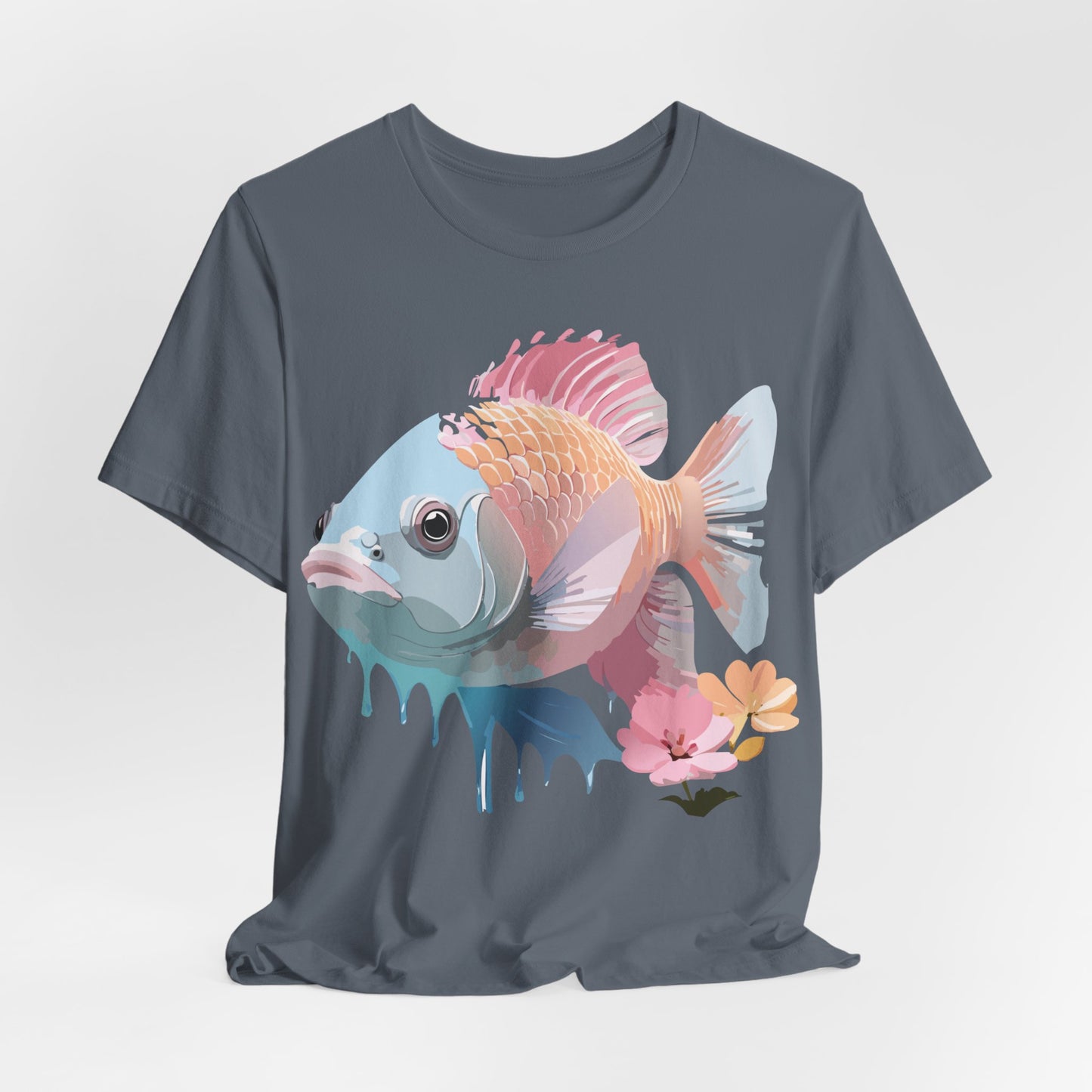 Shirt with Animals | Fish Printify
