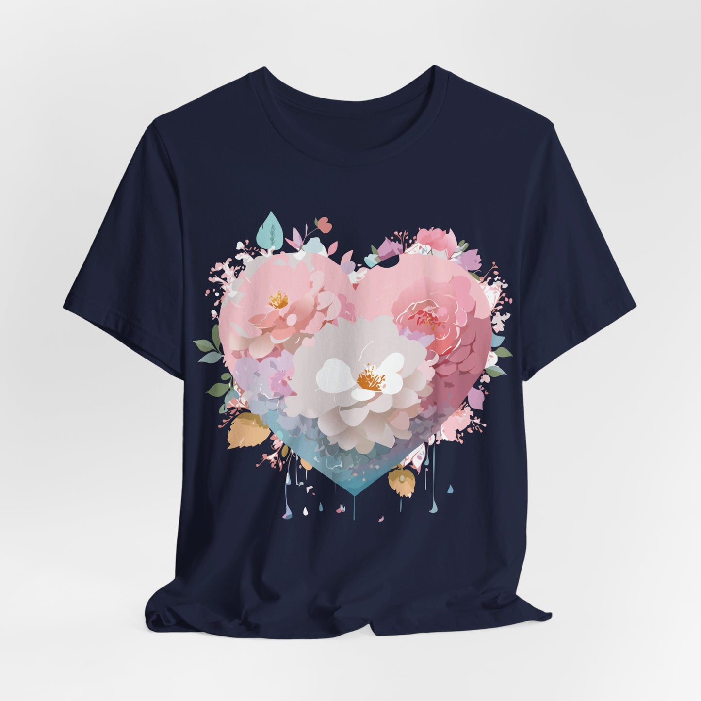 Natural Cotton Tee Shirt - Love Story Collection Printify