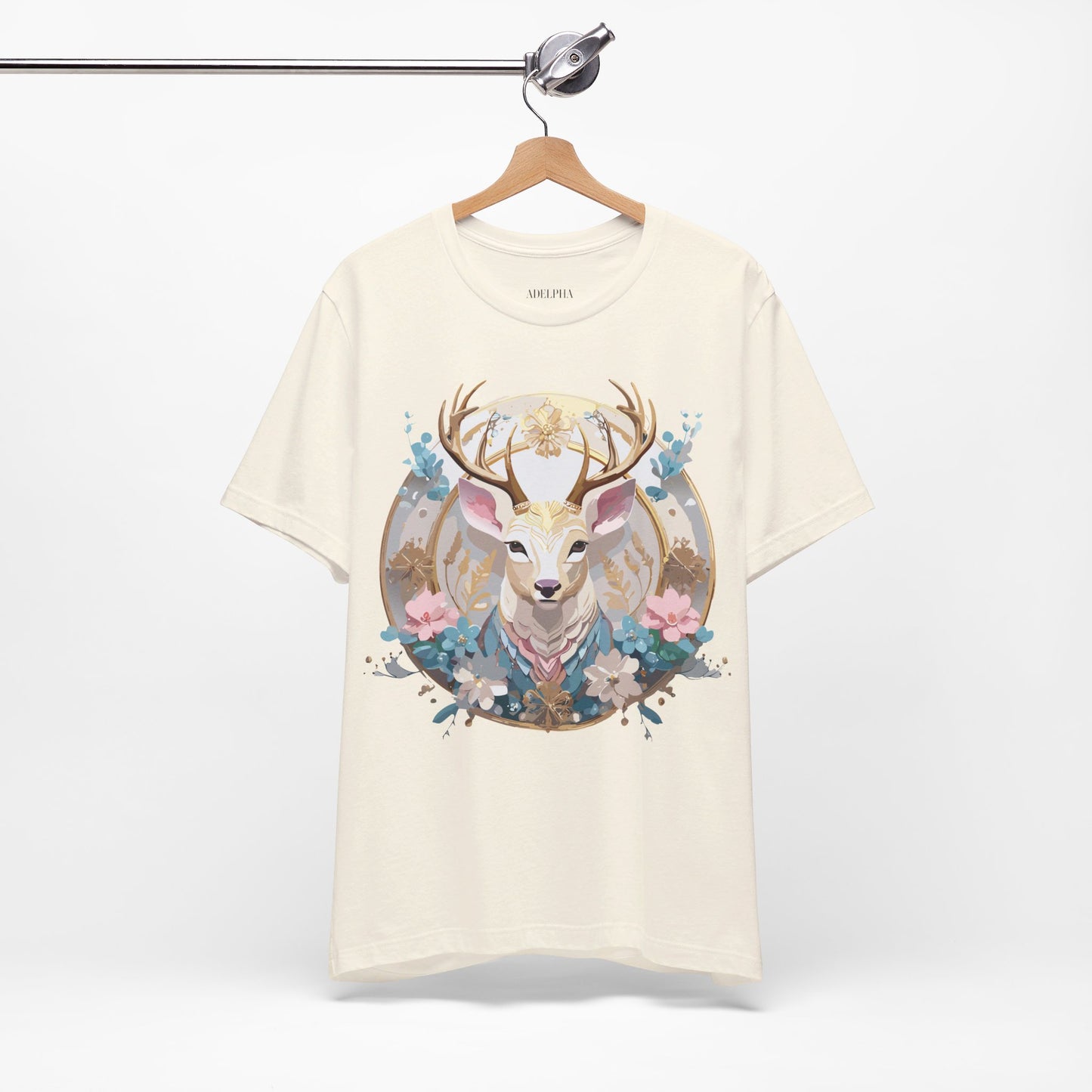 Natural Cotton Tee Shirt - Medallion Collection Printify