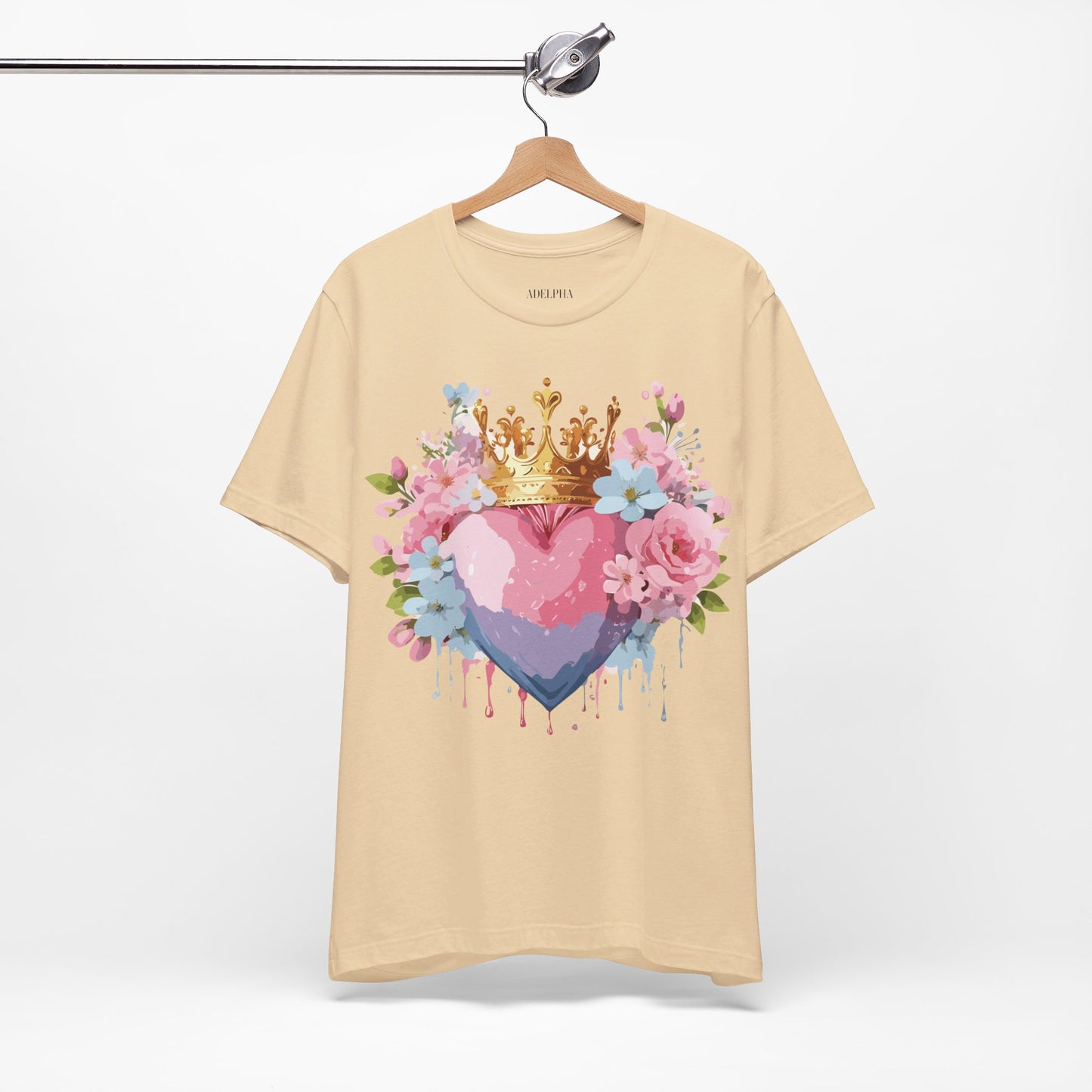 Natural Cotton Tee Shirt - Love story Collection Printify