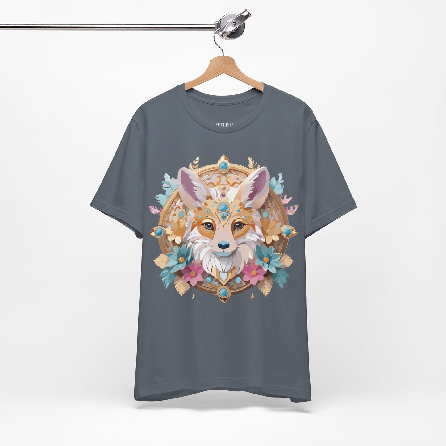 Natural Cotton Tee Shirt - Medallion Collection Printify