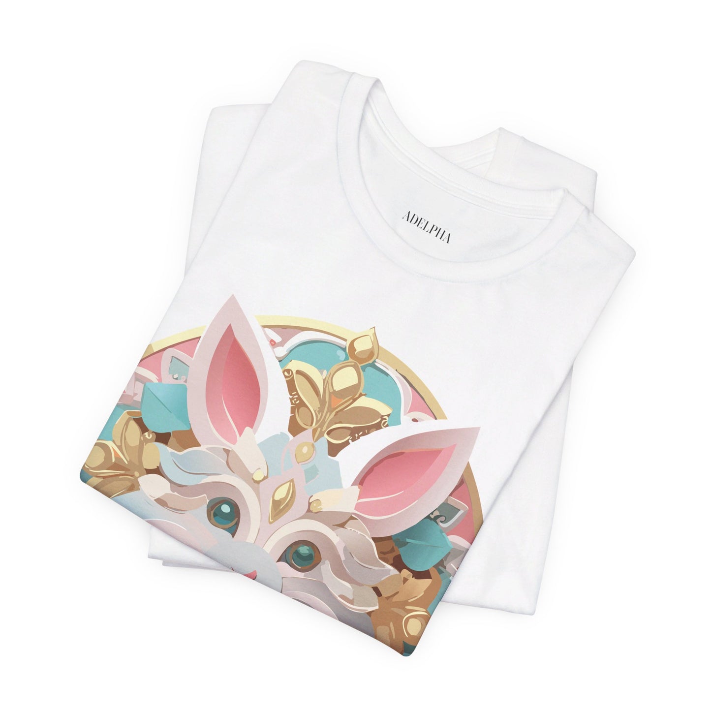 Natural Cotton Tee Shirt - Medallion Collection Printify