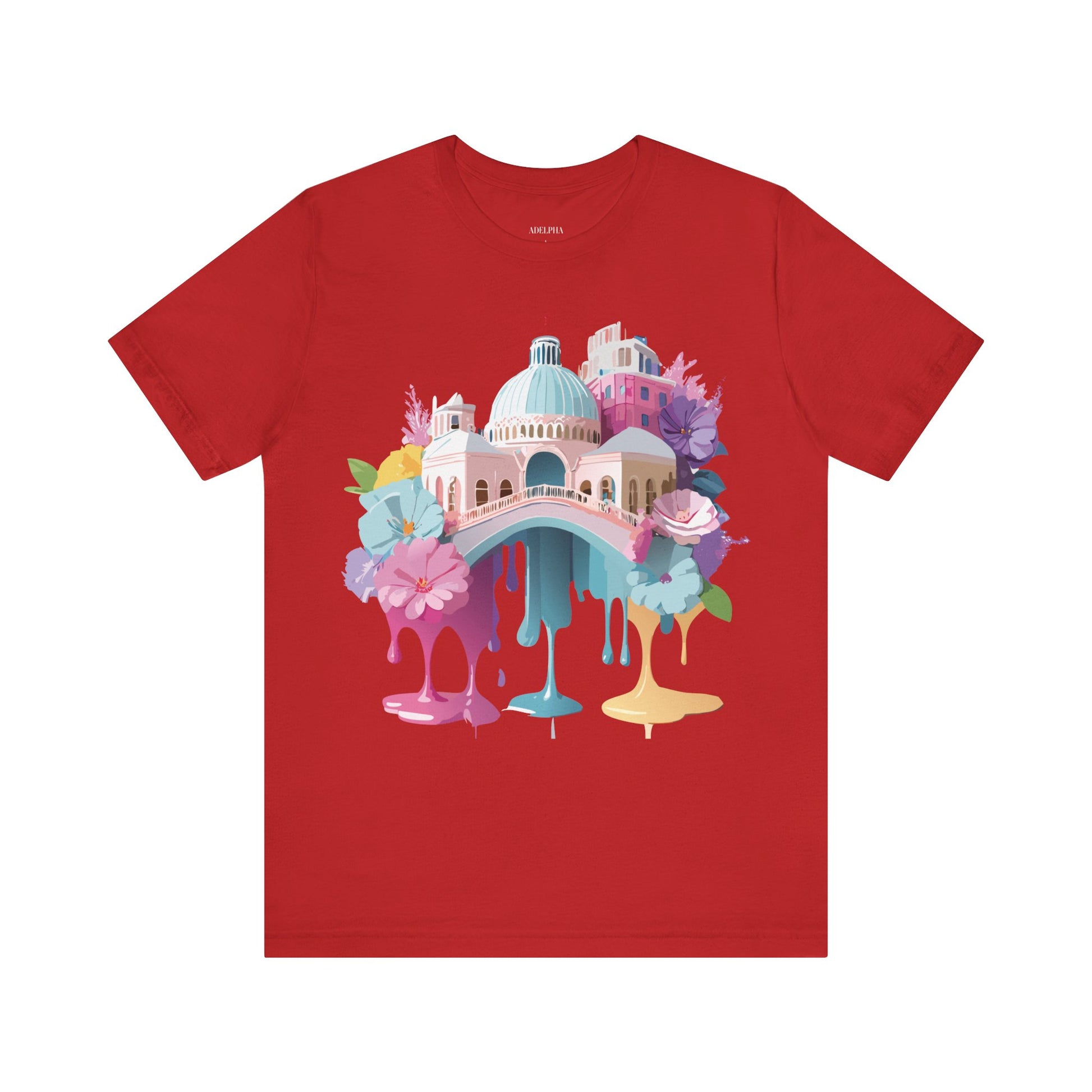 Natural Cotton Tee Shirt - Beautiful Places Collection - Venice Printify