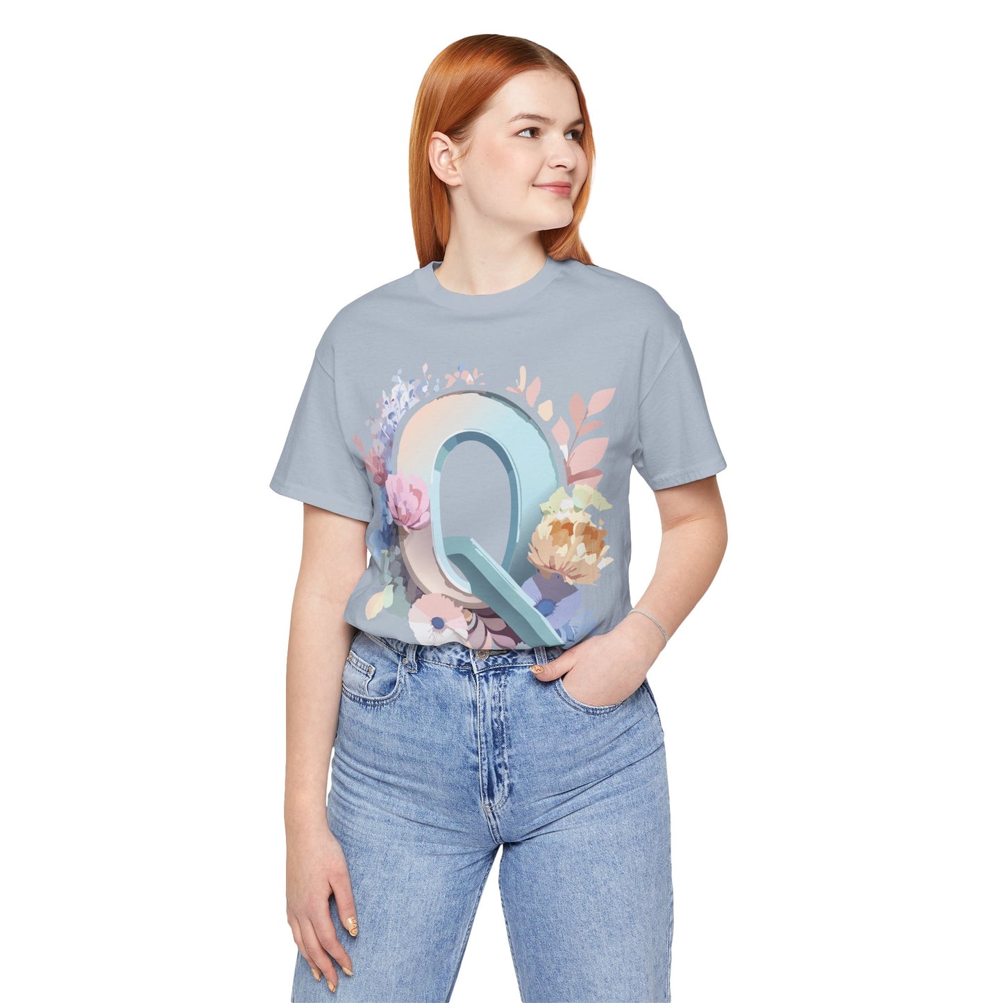 Letter Shirt, Letter Q Shirt - ADELPHA
