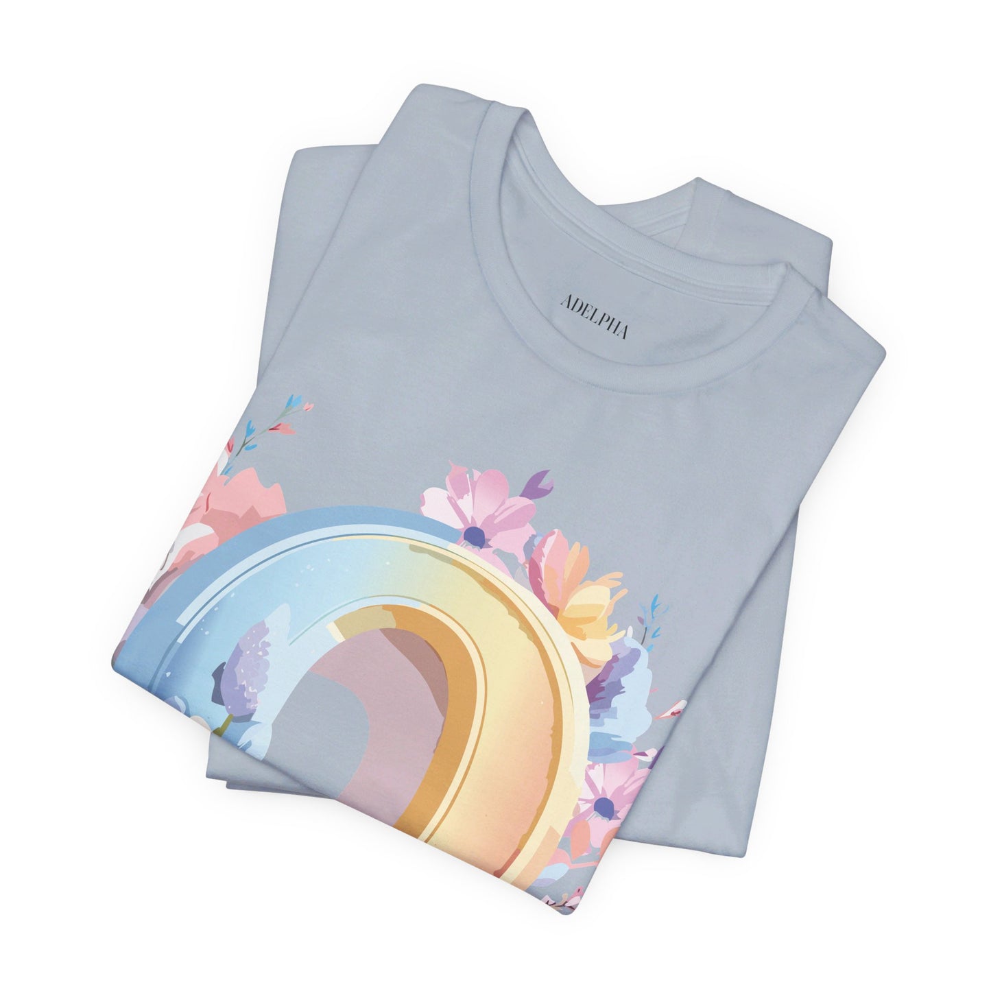 Natural Cotton Tee Shirt - Letters Collection - O Printify