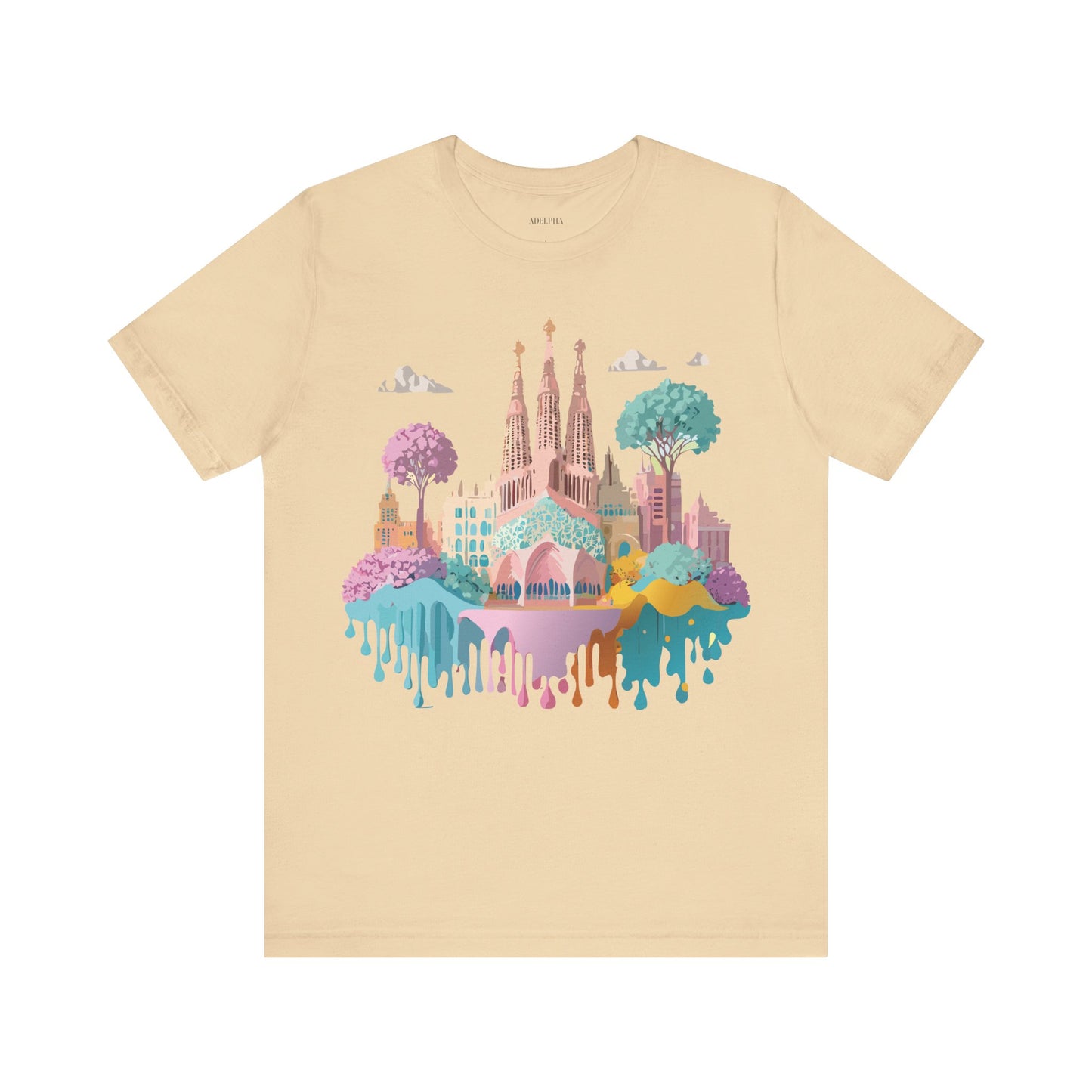 Tourist Shirt, Shirt with Barcelona - ADELPHA