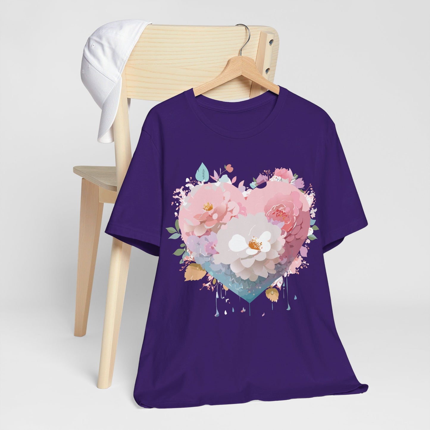 Natural Cotton Tee Shirt - Love Story Collection Printify