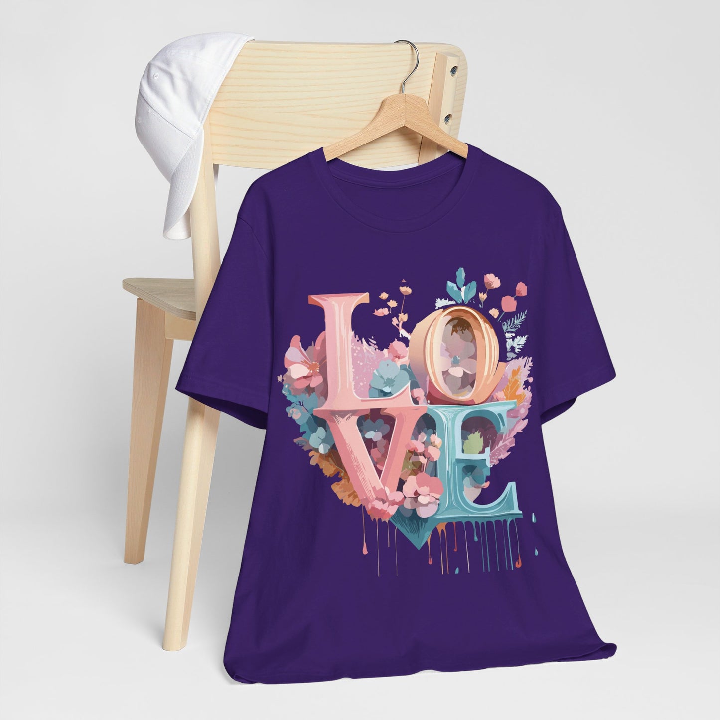 Natural Cotton Tee Shirt - Love Story Collection Printify