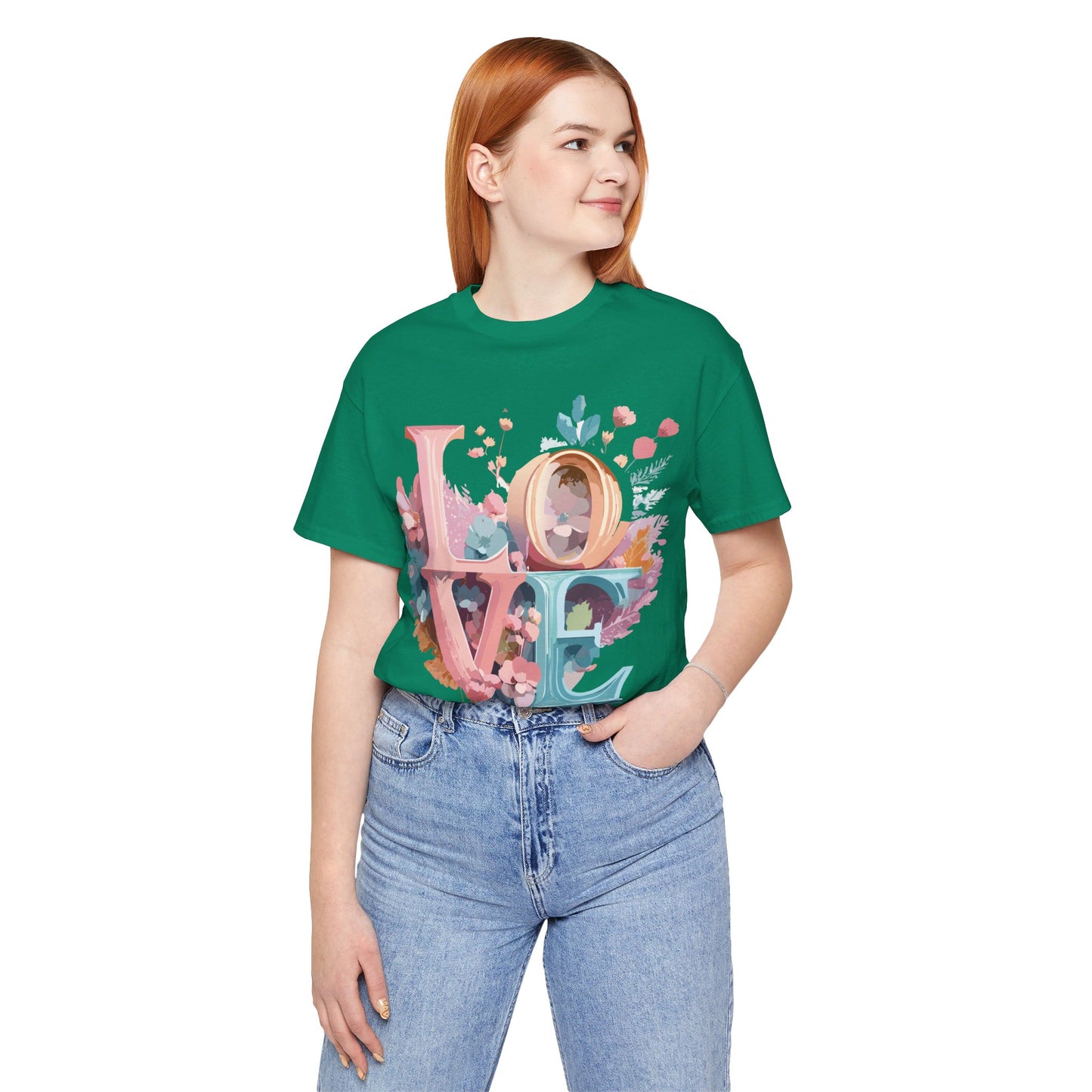 Natural Cotton Tee Shirt - Love Story Collection Printify