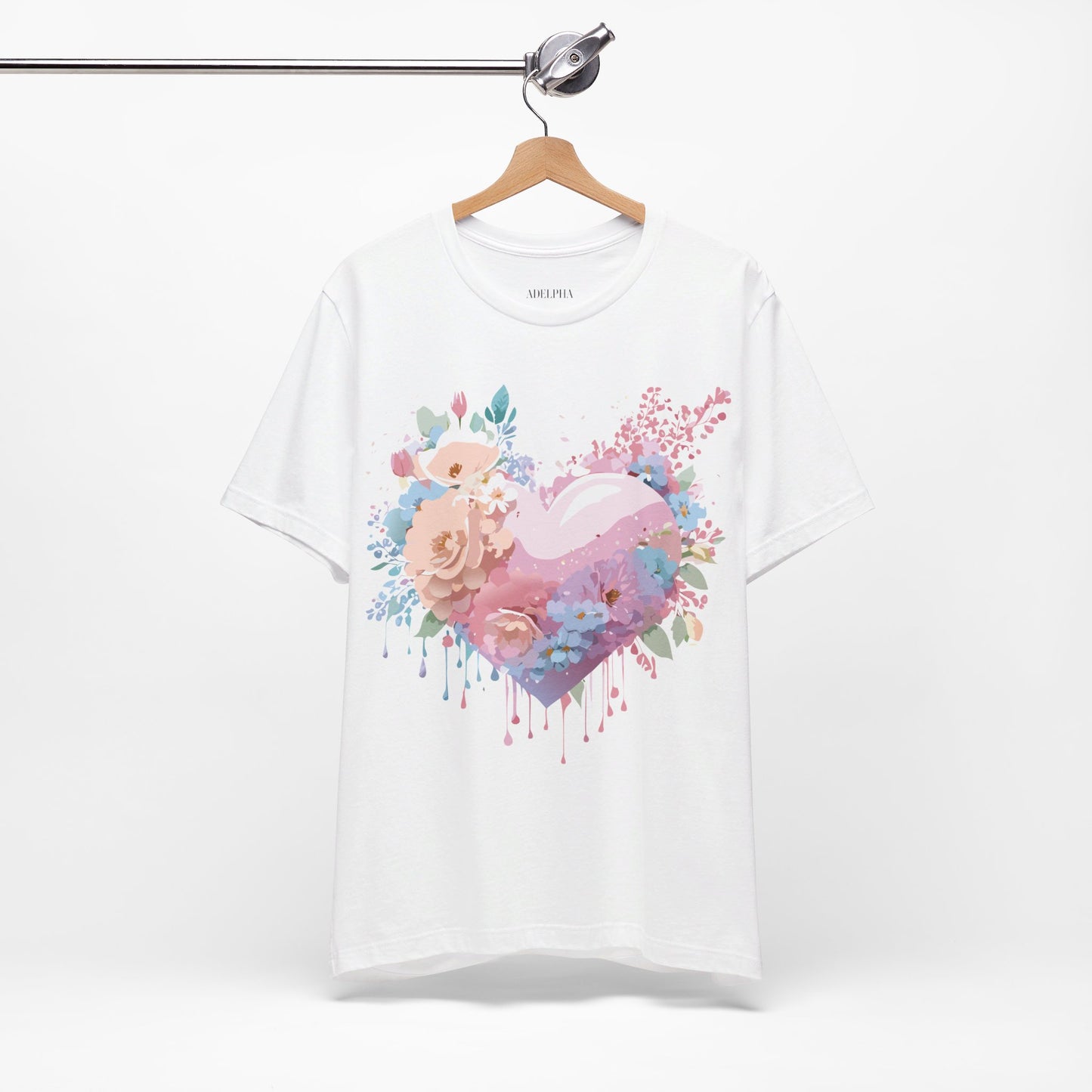 Natural Cotton Tee Shirt - Love story Collection Printify