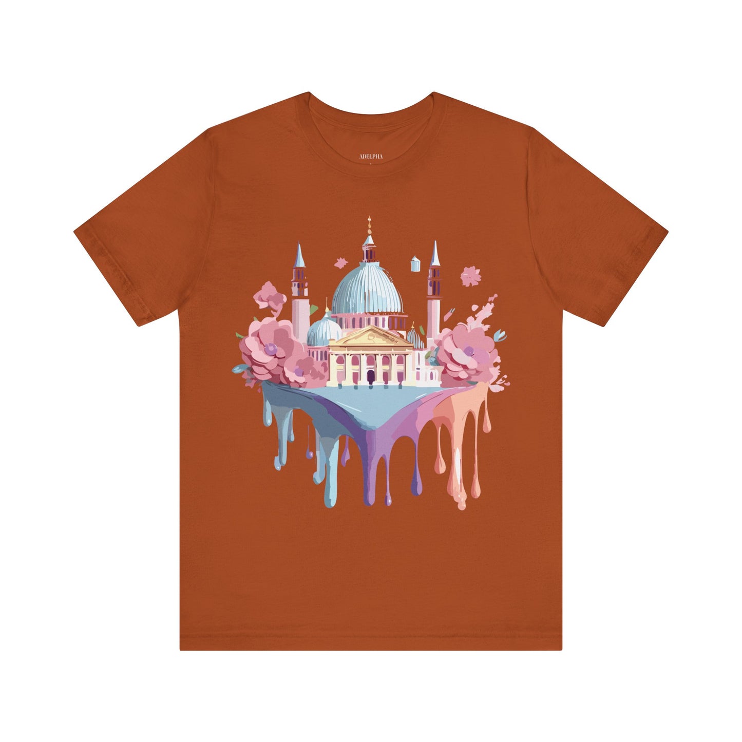 Natural Cotton Tee Shirt - Beautiful Places Collection - Venice Printify