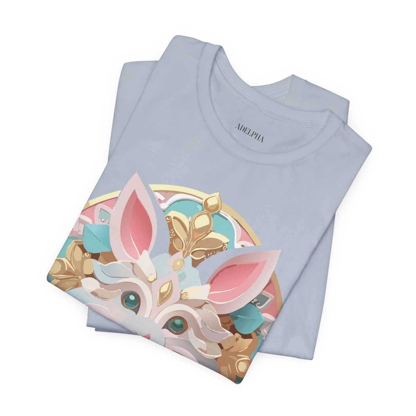 Natural Cotton Tee Shirt - Medallion Collection Printify