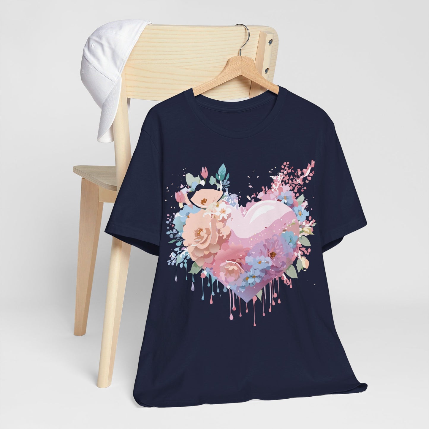 Natural Cotton Tee Shirt - Love Story Collection Printify