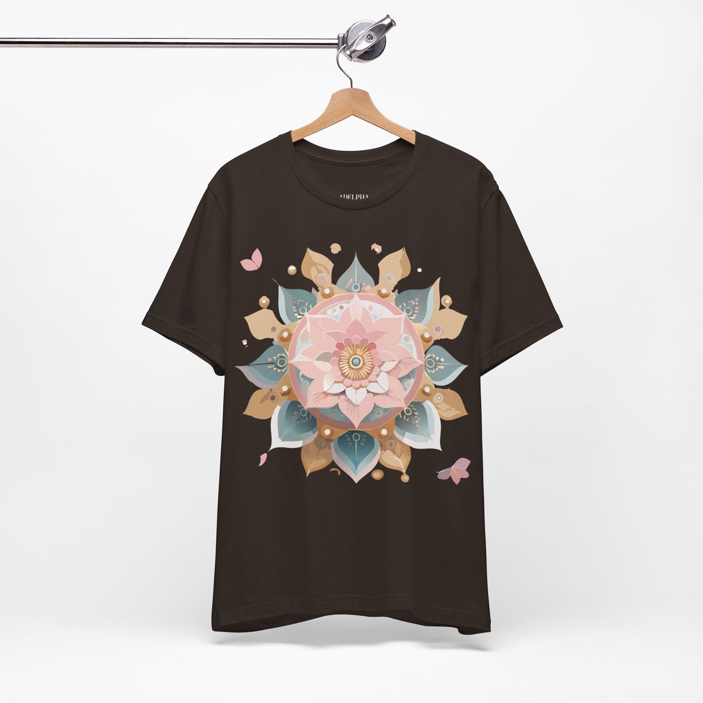 Natural Cotton Tee Shirt - Medallion Collection Printify
