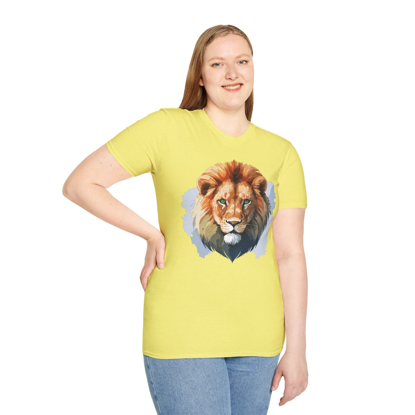 Lion Shirt, Shirt with Lion, Animal Tee, Shirt with Animals