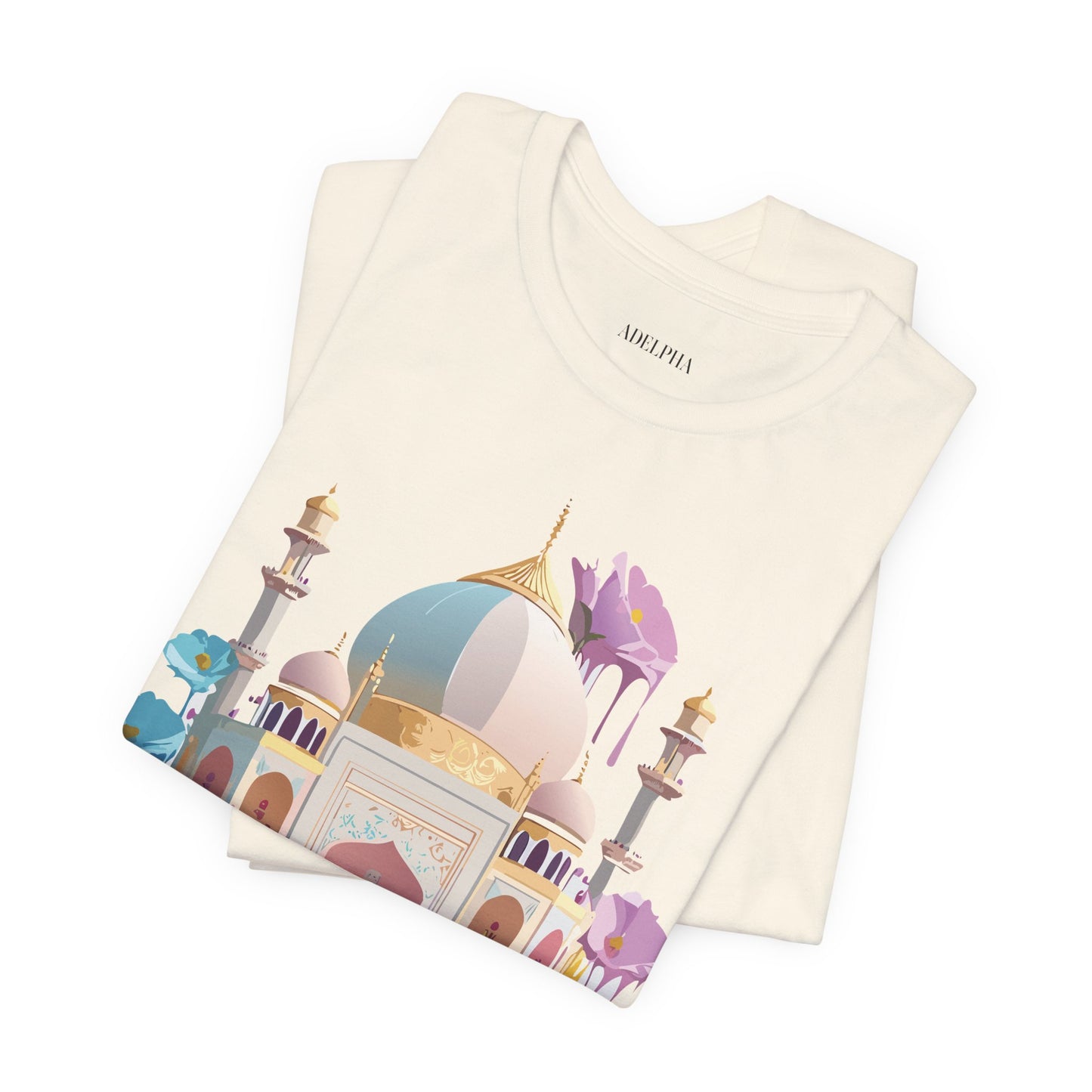 Natural Cotton Tee Shirt - Bukhara, Uzbekistan Printify