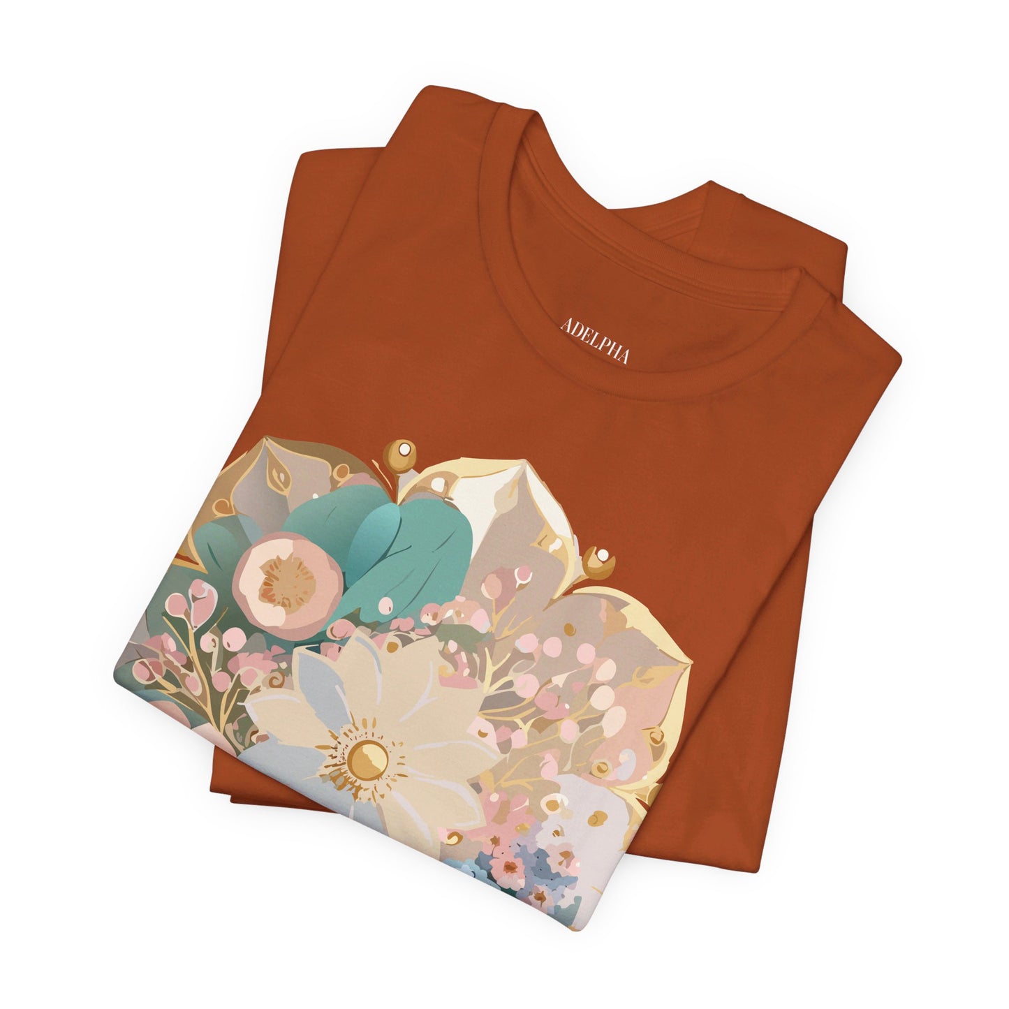 Natural Cotton Tee Shirt - Medallion Collection Printify