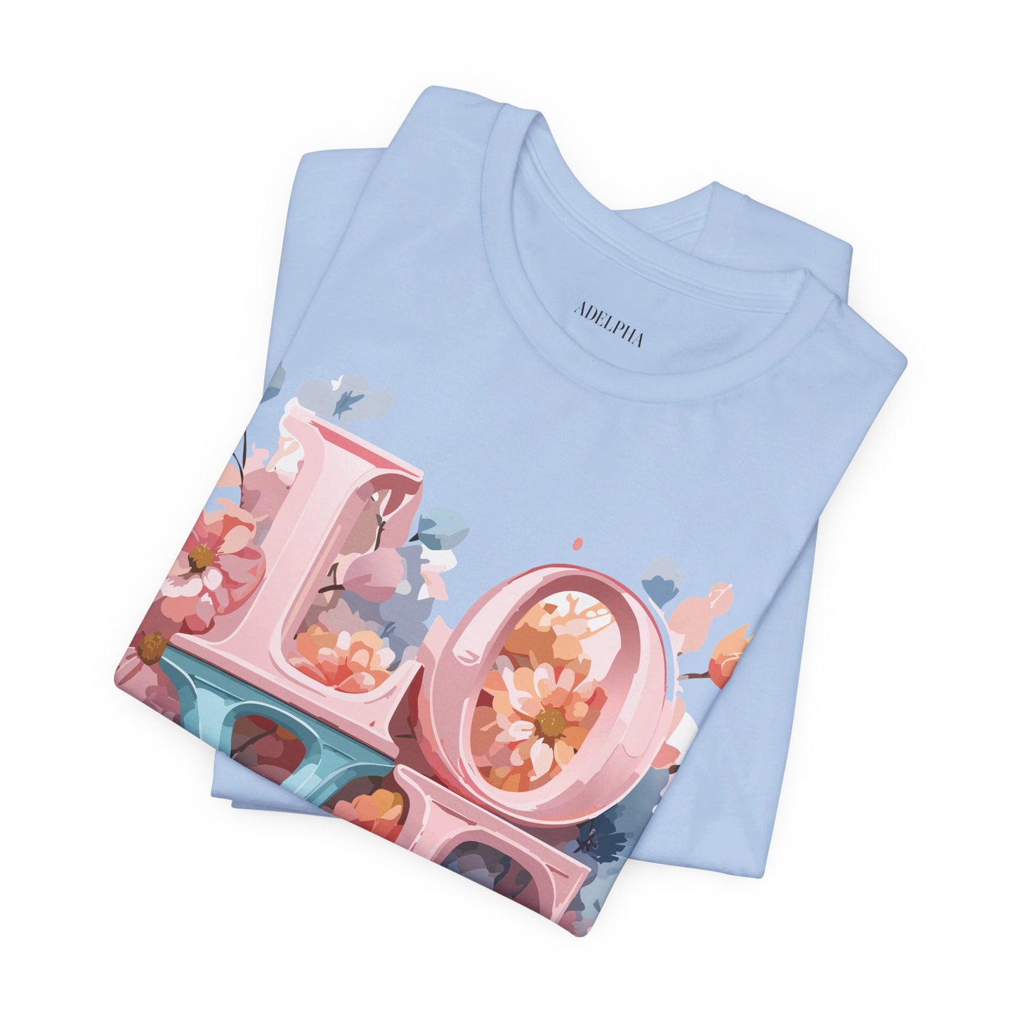 Natural Cotton Tee Shirt - Love story Collection Printify